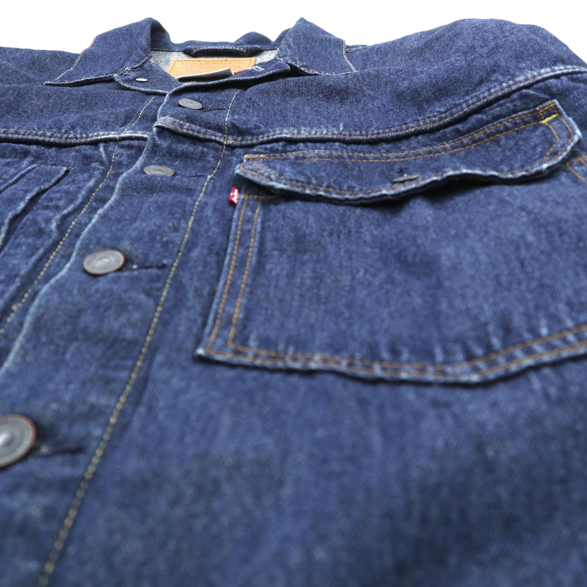 Levi's PREMIUM ビッグE 1st タイプ トラッカージャケット デニムジャケット Gジャン M インディゴ ビッグサイズ A0638-0001