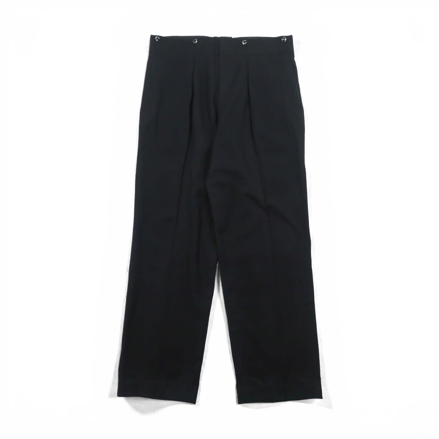 70s Vintage Military Battle Dress Trousers カナダ軍 BDU トラウザーズ パンツ L ブラック ウール 8405-21-500-1147 CLAYMAN & SONS LTD. 1973年製 70年代 カナダ製