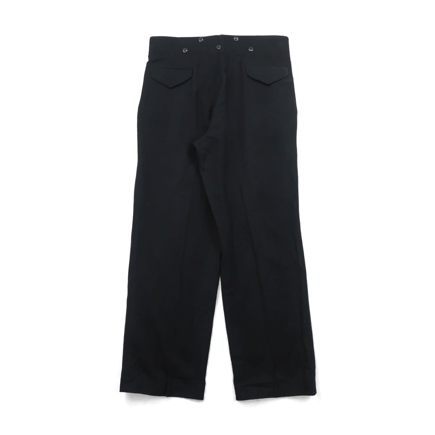 70s Vintage Military Battle Dress Trousers カナダ軍 BDU トラウザーズ パンツ L ブラック ウール 8405-21-500-1147 CLAYMAN & SONS LTD. 1973年製 70年代 カナダ製