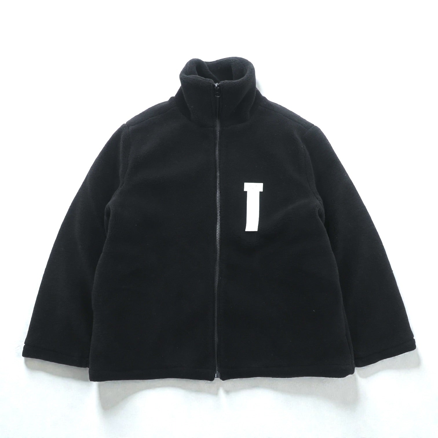WE11DONE スタンドカラー フリースジャケット S ブラック 中綿 ハイネック WD-AG9-20-153-U-BK 未使用品
