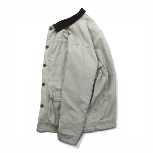 Cabela's 90年代 ワークジャケット フィールドジャケット XL ベージュ コットン 襟コーデュロイ
