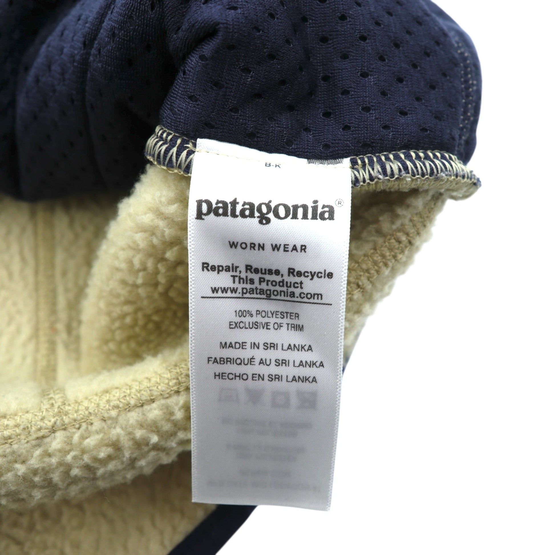 Patagonia クラシック レトロ  Classic Retro-X Vest ボア フリースベスト L ベージュ STY22820