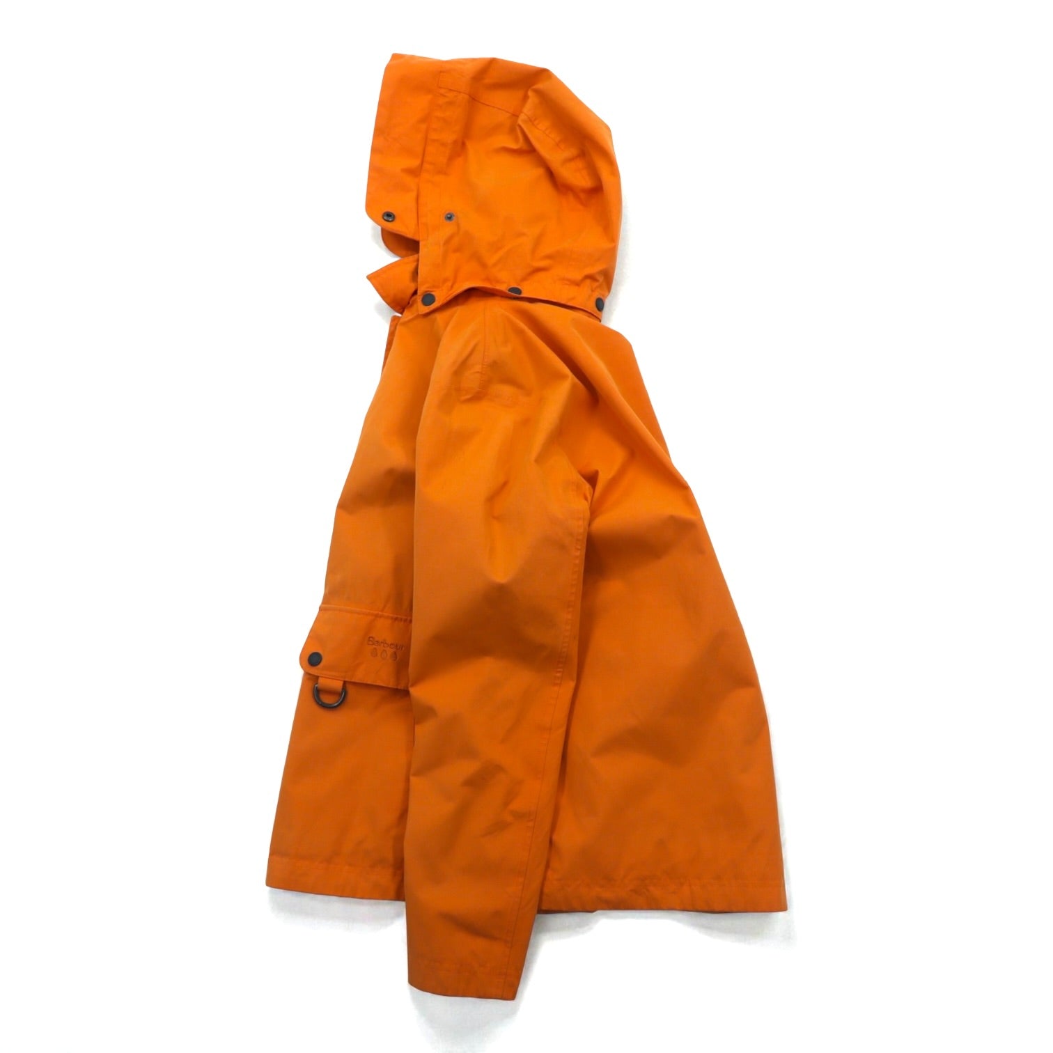 Barbour フード着脱式 ナイロンジャケット マウンテンパーカー M オレンジ 防水 トラモンタン TRAMONTANE JACKET WEATHER COMFORT LWB0529OR53
