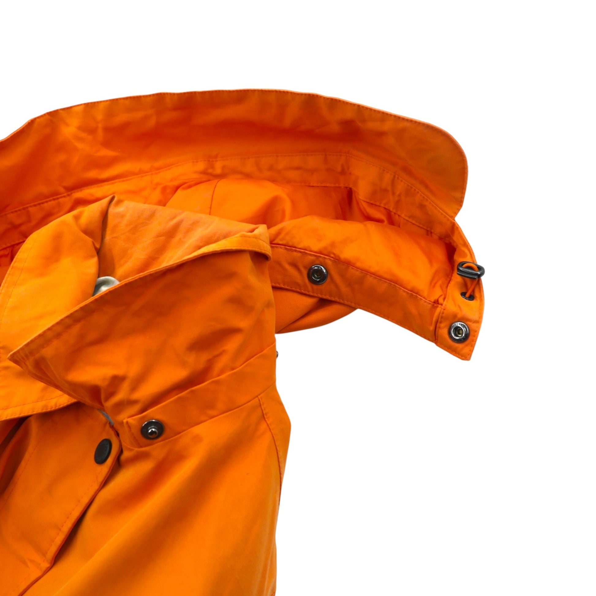 Barbour フード着脱式 ナイロンジャケット マウンテンパーカー M オレンジ 防水 トラモンタン TRAMONTANE JACKET WEATHER COMFORT LWB0529OR53