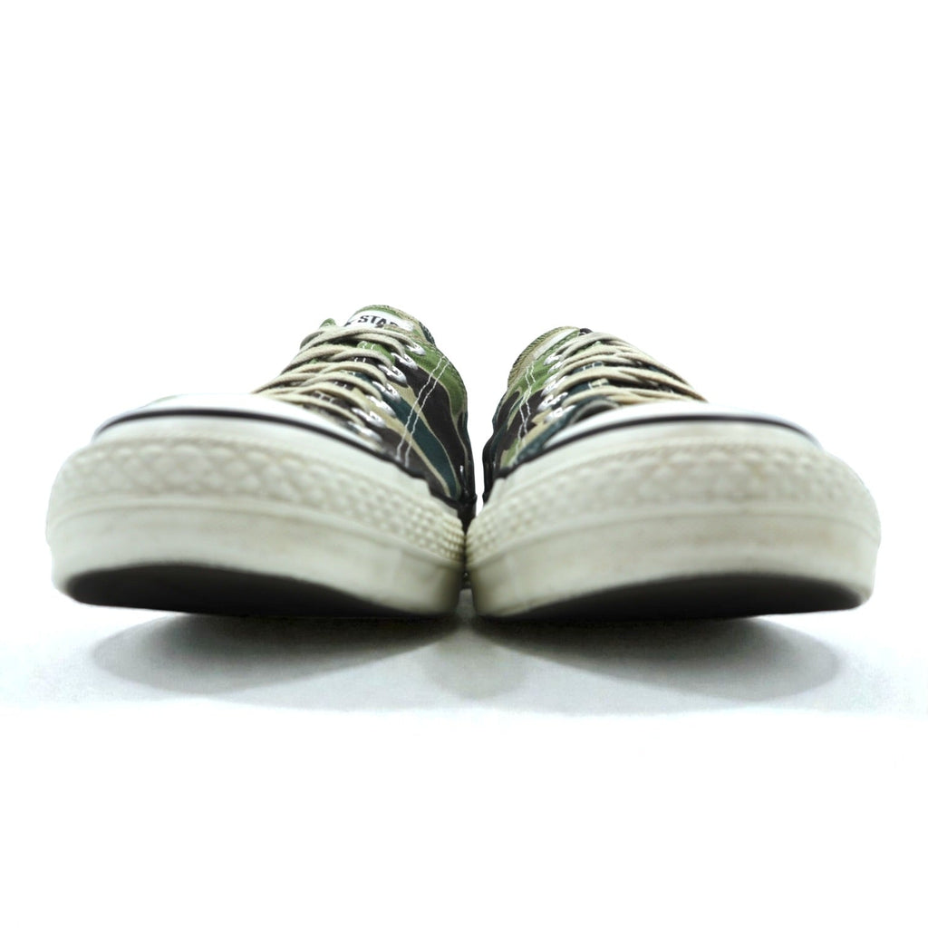 CONVERSE 日本製 オールスター ALL STAR カモフラ キャンバス ローカットスニーカー 27cm カーキ J 83 6 MH01