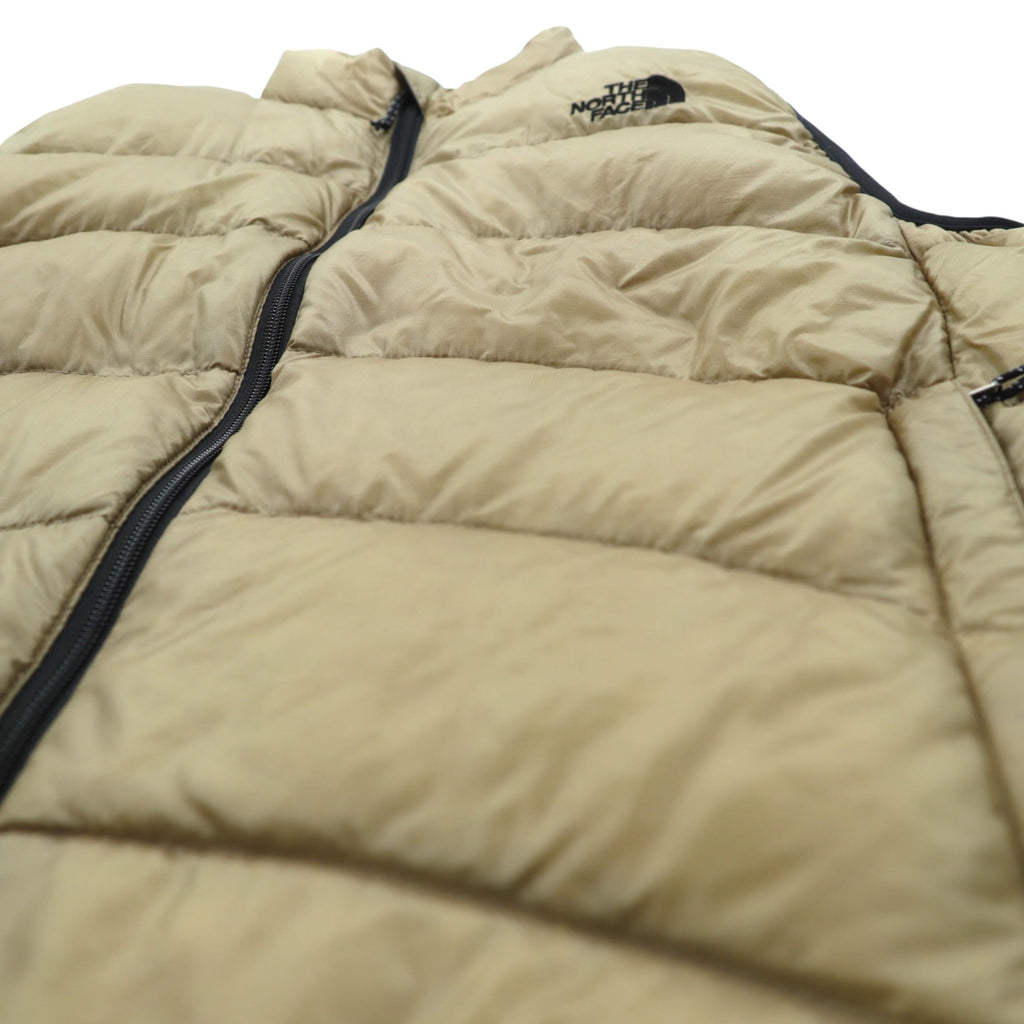 THE NORTH FACE アコンカグア Aconcagua Vest ダウンベスト L ベージュ ナイロン SUMMIT SERIES ND13300