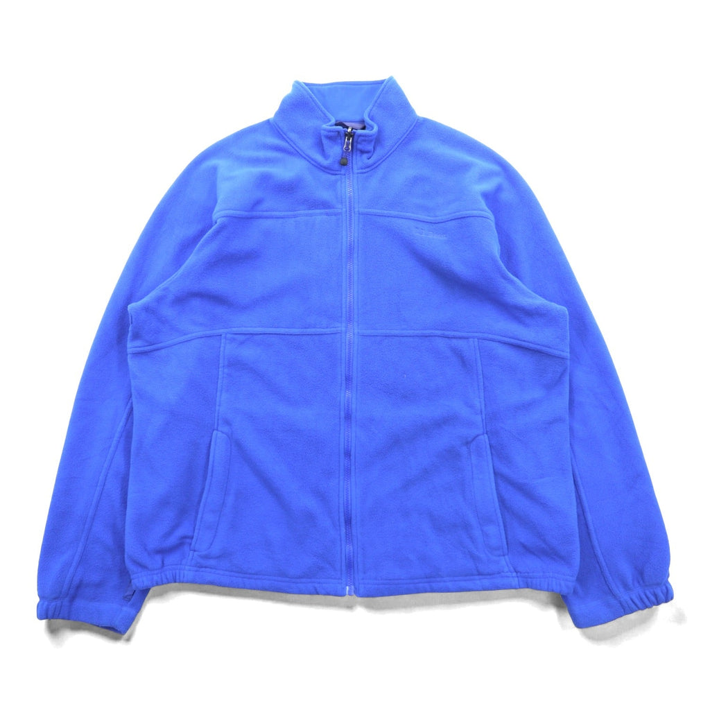 L.L.Bean フルジップ フリースジャケット XL ブルー ポリエステル 265276