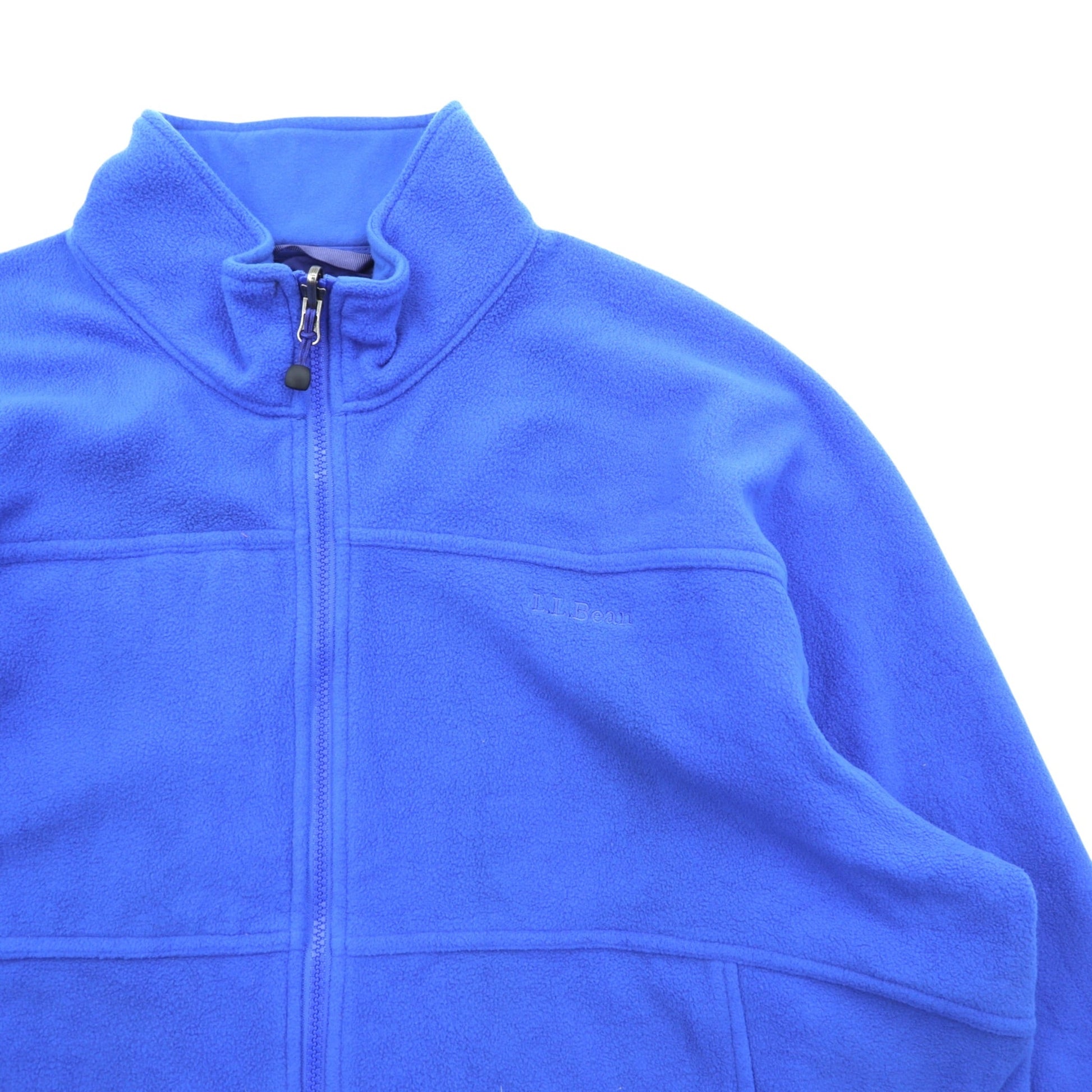 L.L.Bean フルジップ フリースジャケット XL ブルー ポリエステル 265276