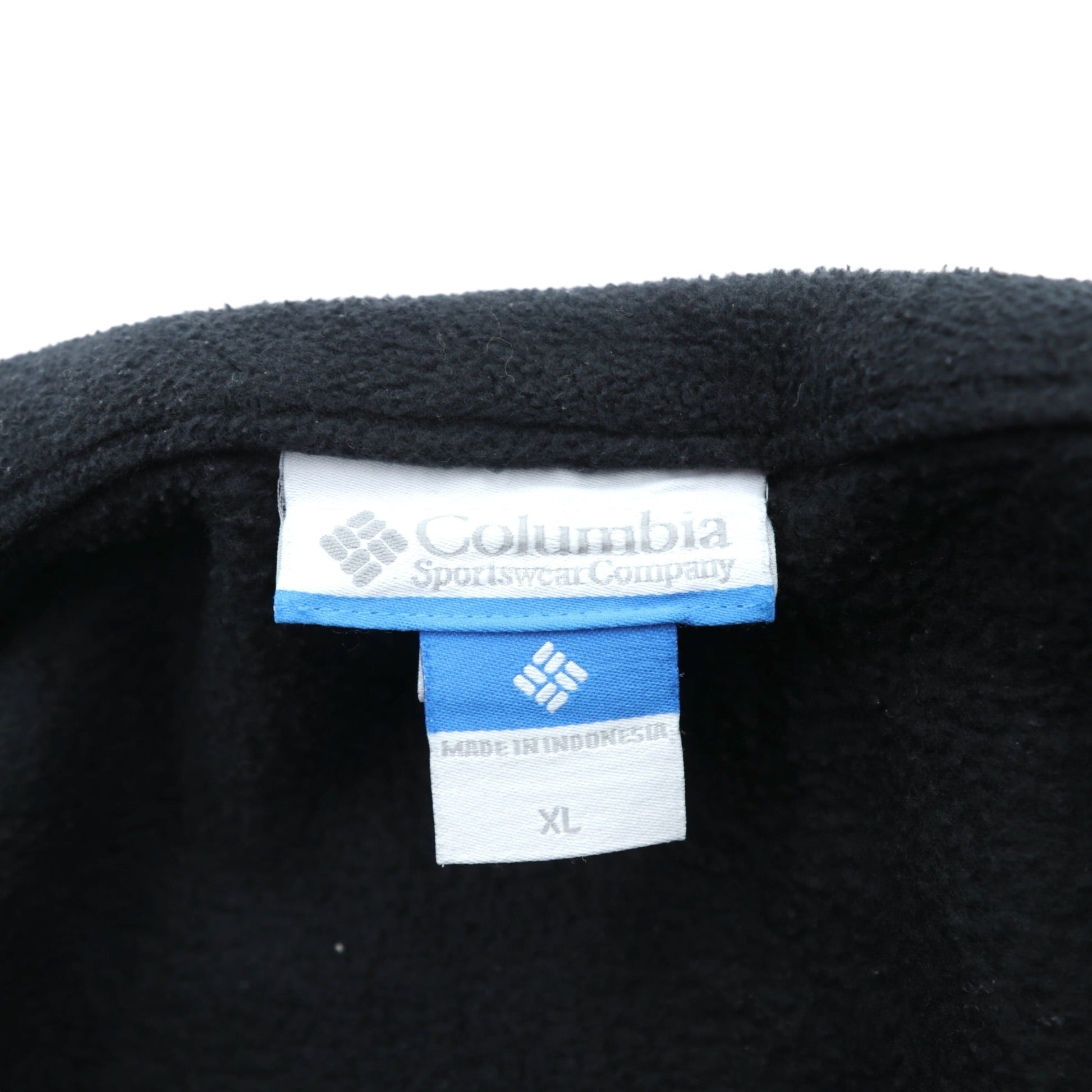 Columbia フリースジャケット XL ブラック ドローコード フルジップ MOUNTAIN FLEECE FULL ZIP JACKET XM6084