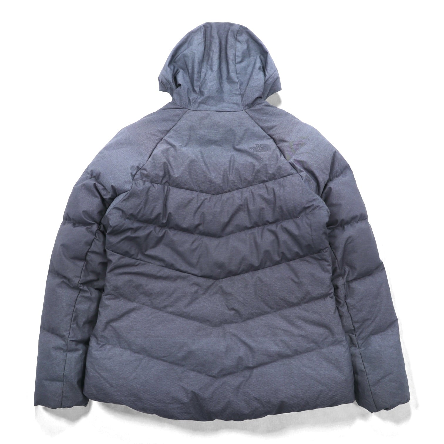 THE NORTH FACE 550フィルパワー グース ダウンジャケット L グレー 防水 DryVent ナイロン ドローコード Heavenly Down Jacket NF0A3KQZ