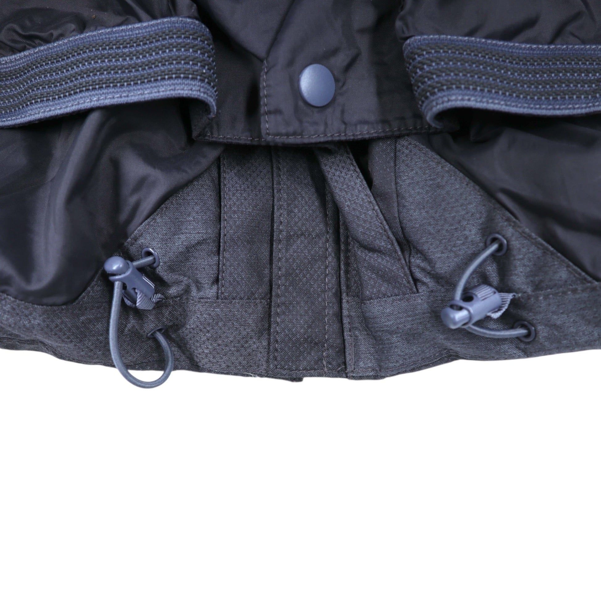 THE NORTH FACE 550フィルパワー グース ダウンジャケット L グレー 防水 DryVent ナイロン ドローコード Heavenly Down Jacket NF0A3KQZ