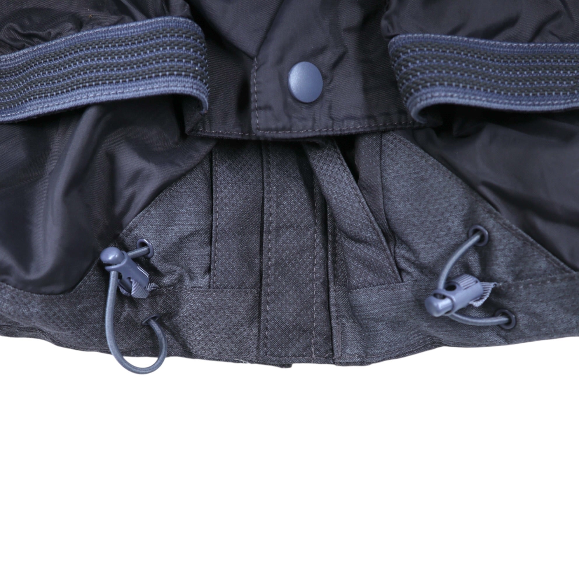 THE NORTH FACE 550フィルパワー グース ダウンジャケット L グレー 防水 DryVent ナイロン ドローコード Heavenly Down Jacket NF0A3KQZ