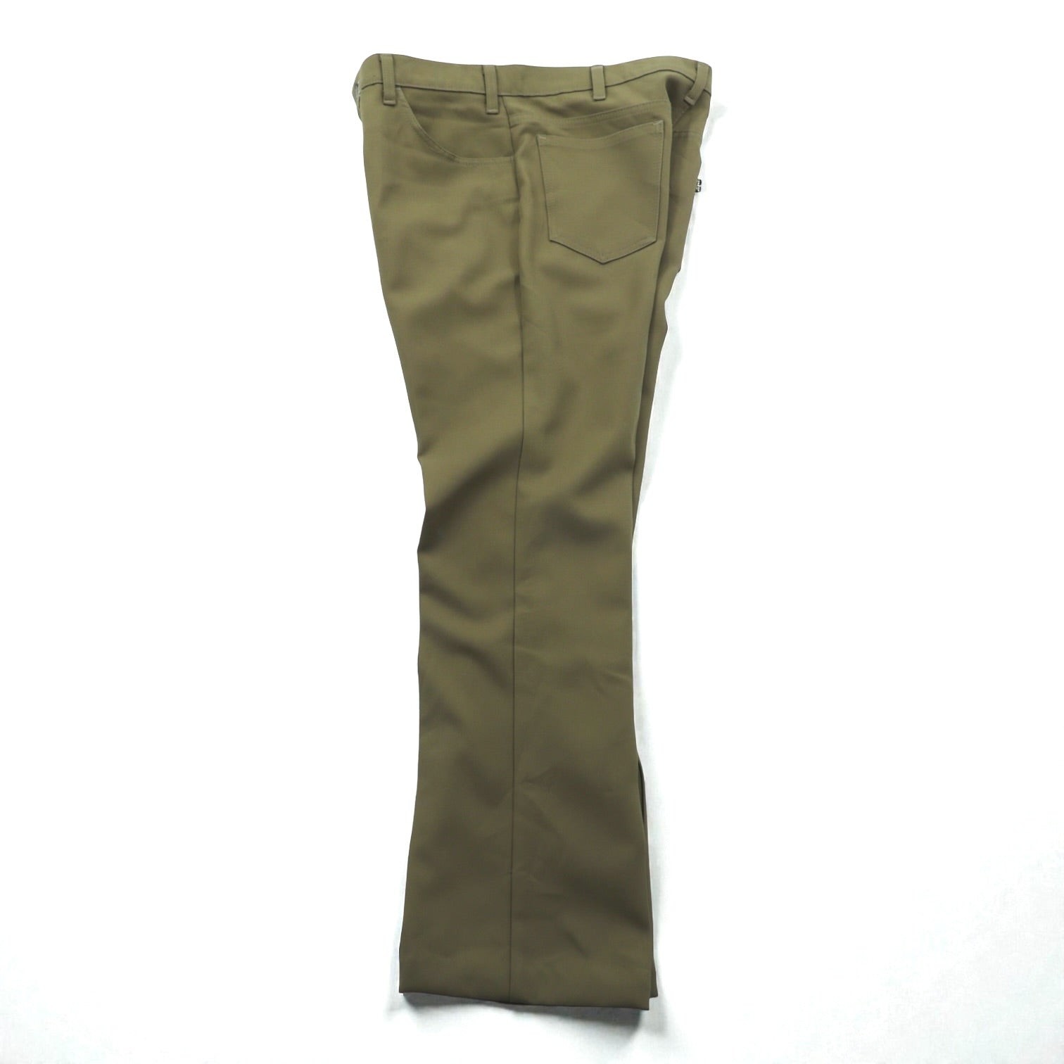 Levi's 80年代 USA製 ブーツカット フレア スラックス パンツ L ベージュ 42TALON 黒タブ スタプレ センタープレス 10517 6124