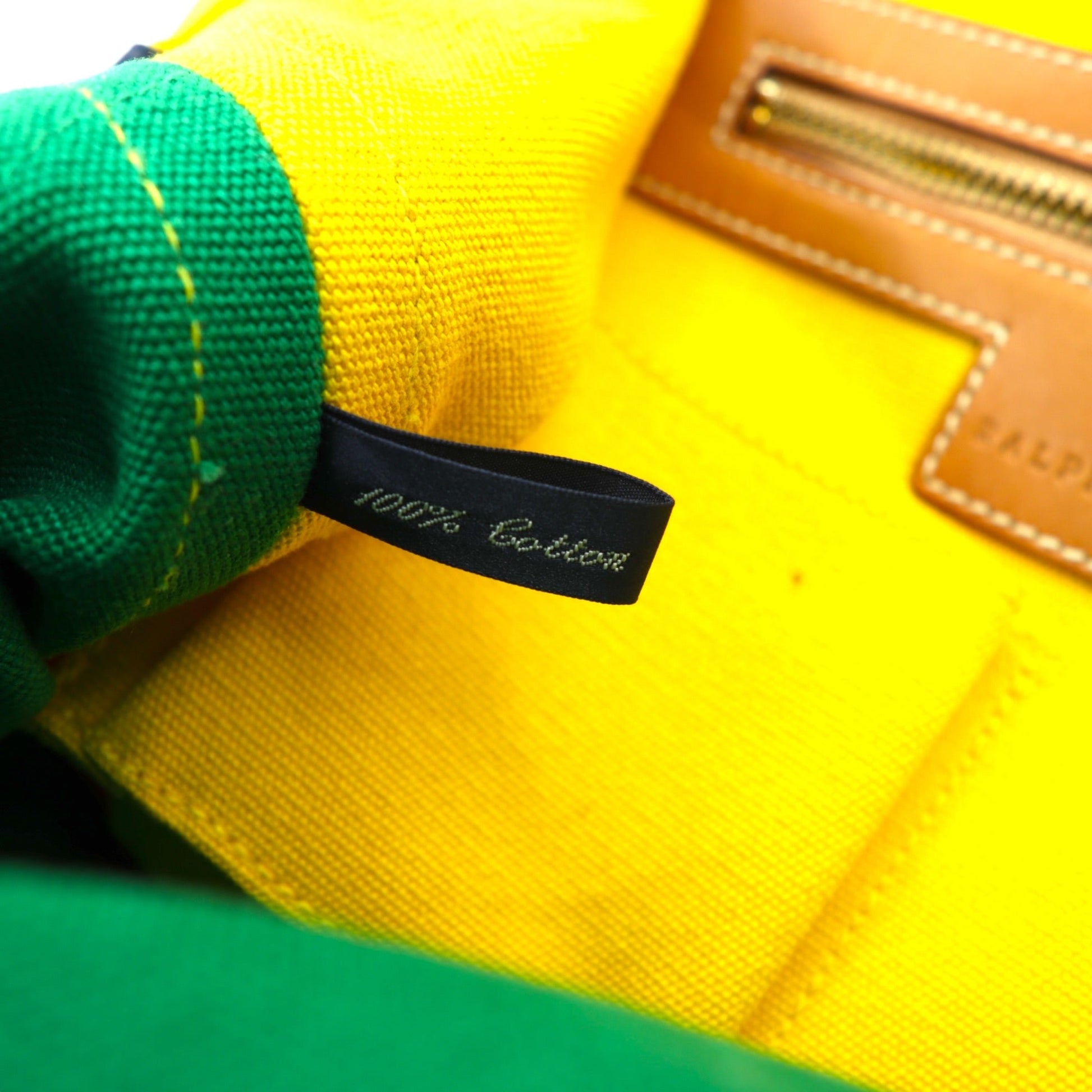 Ralph Lauren ビッグポニー刺繍 キャンバス トートバッグ マルチカラー トリコロール コットン