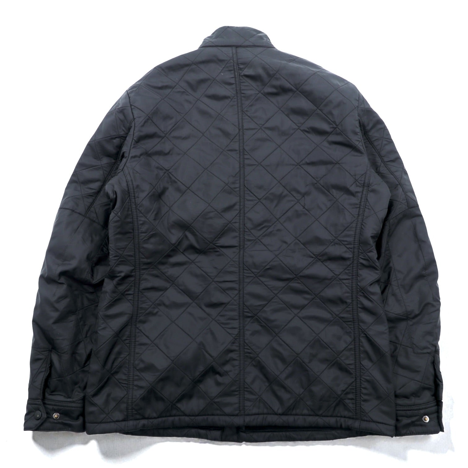 Barbour INTERNATIONAL インターナショナル モーターサイクルジャケット L ブラック キルティング ARIEL POLARQUILT MQU0365BK91