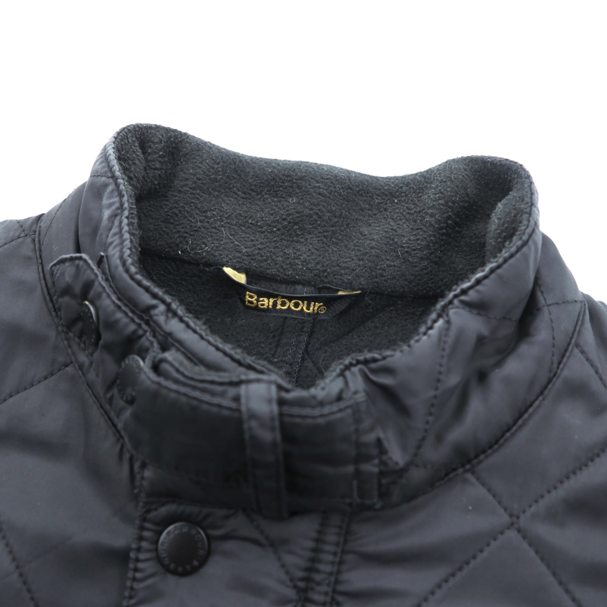 Barbour INTERNATIONAL インターナショナル モーターサイクルジャケット L ブラック キルティング ARIEL POLARQUILT MQU0365BK91