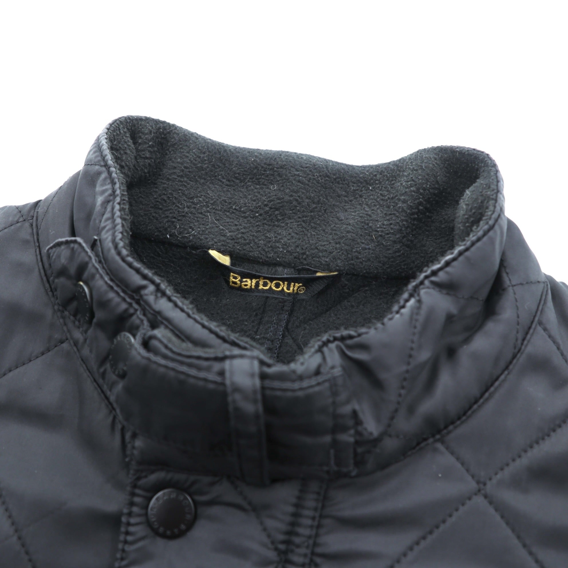 Barbour INTERNATIONAL インターナショナル モーターサイクルジャケット L ブラック キルティング ARIEL POLARQUILT MQU0365BK91