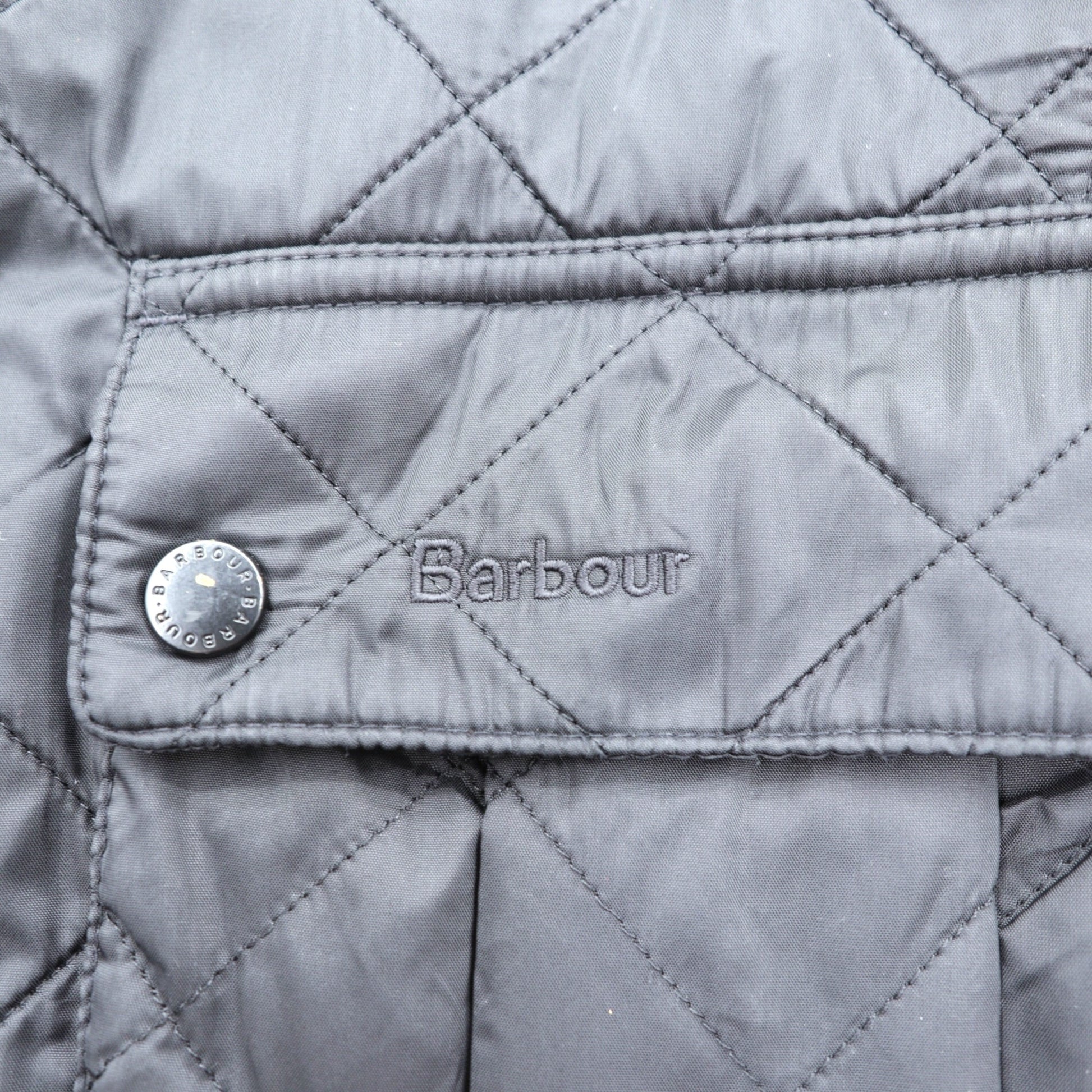 Barbour INTERNATIONAL インターナショナル モーターサイクルジャケット L ブラック キルティング ARIEL POLARQUILT MQU0365BK91