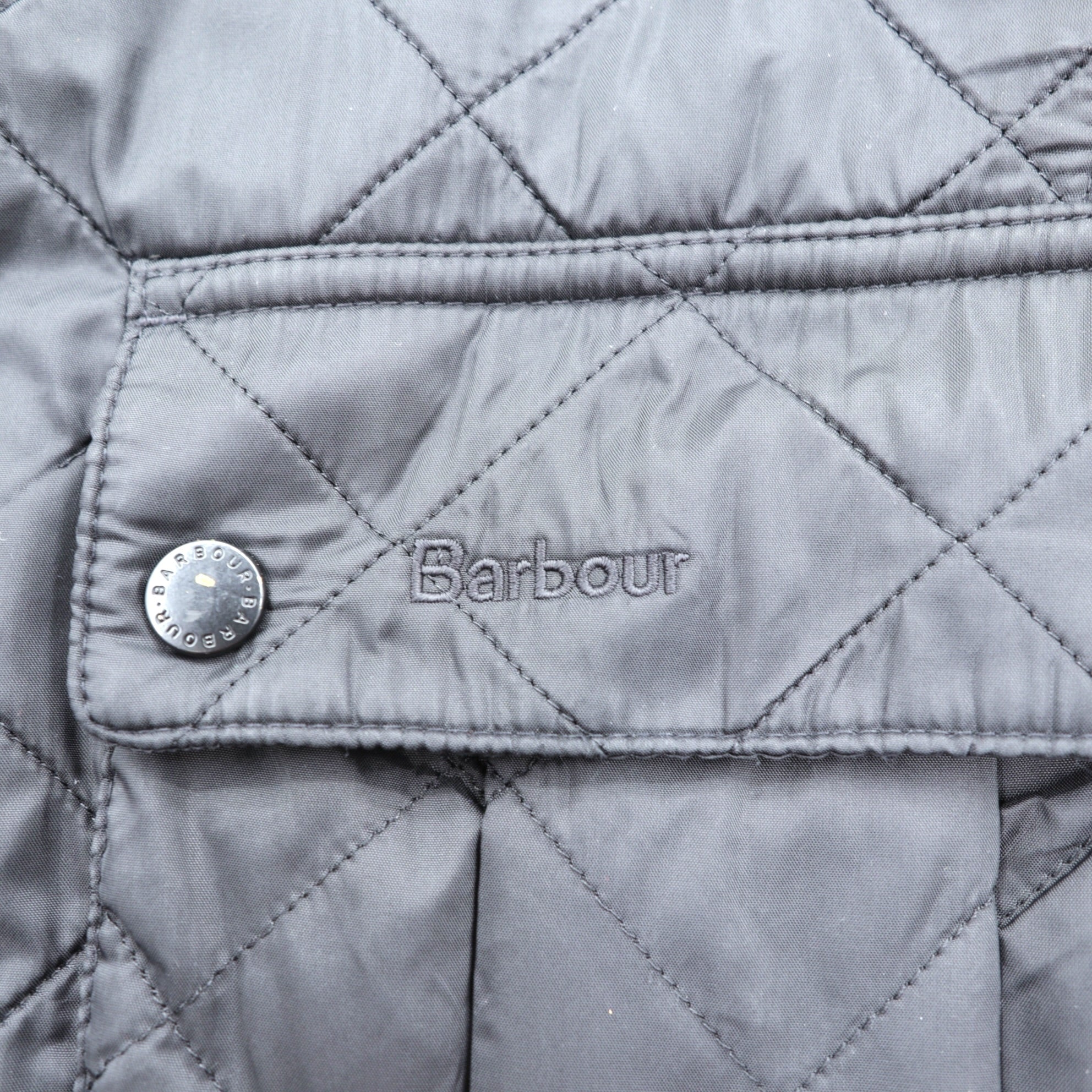 Barbour INTERNATIONAL インターナショナル モーターサイクルジャケット L ブラック キルティング ARIEL POLARQUILT MQU0365BK91