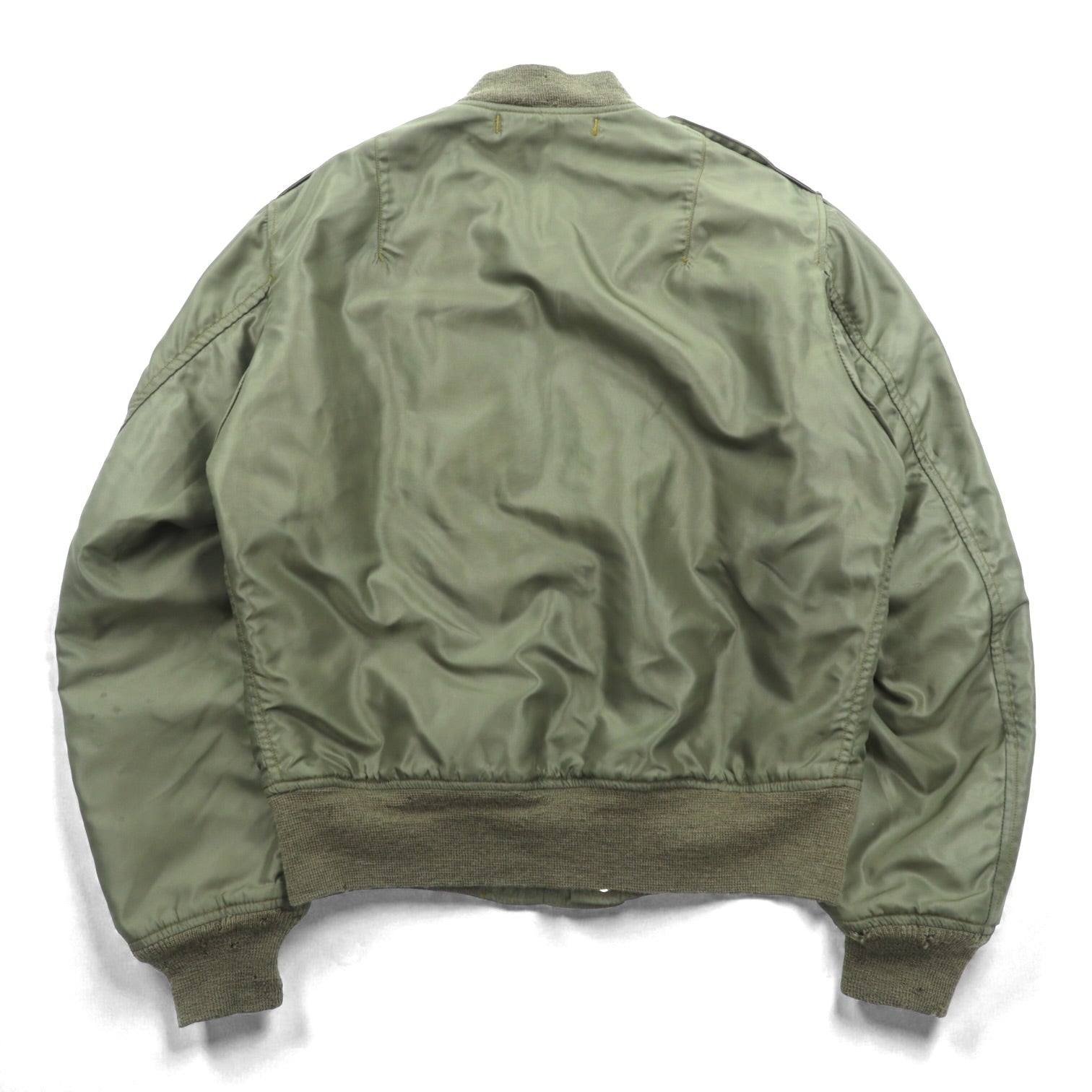 THE REAL McCOY'S L-2 フライトジャケット L ナイロン USAF CONMARジップ AMERICAN PAD & TEXTILE CO レプリカ 50年代 復刻 MIL-J-5391