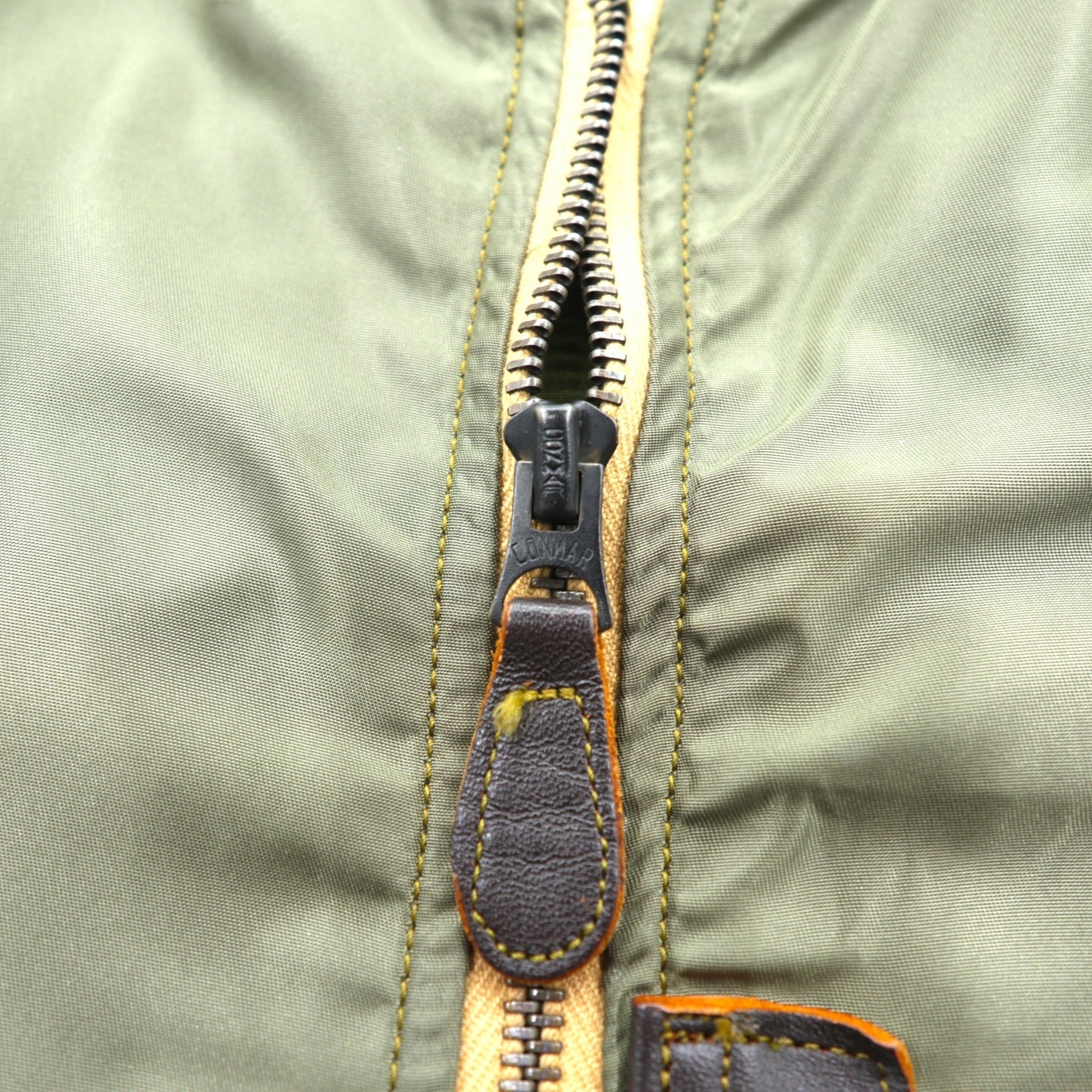 THE REAL McCOY'S L-2 フライトジャケット L ナイロン USAF CONMARジップ AMERICAN PAD & TEXTILE CO レプリカ 50年代 復刻 MIL-J-5391