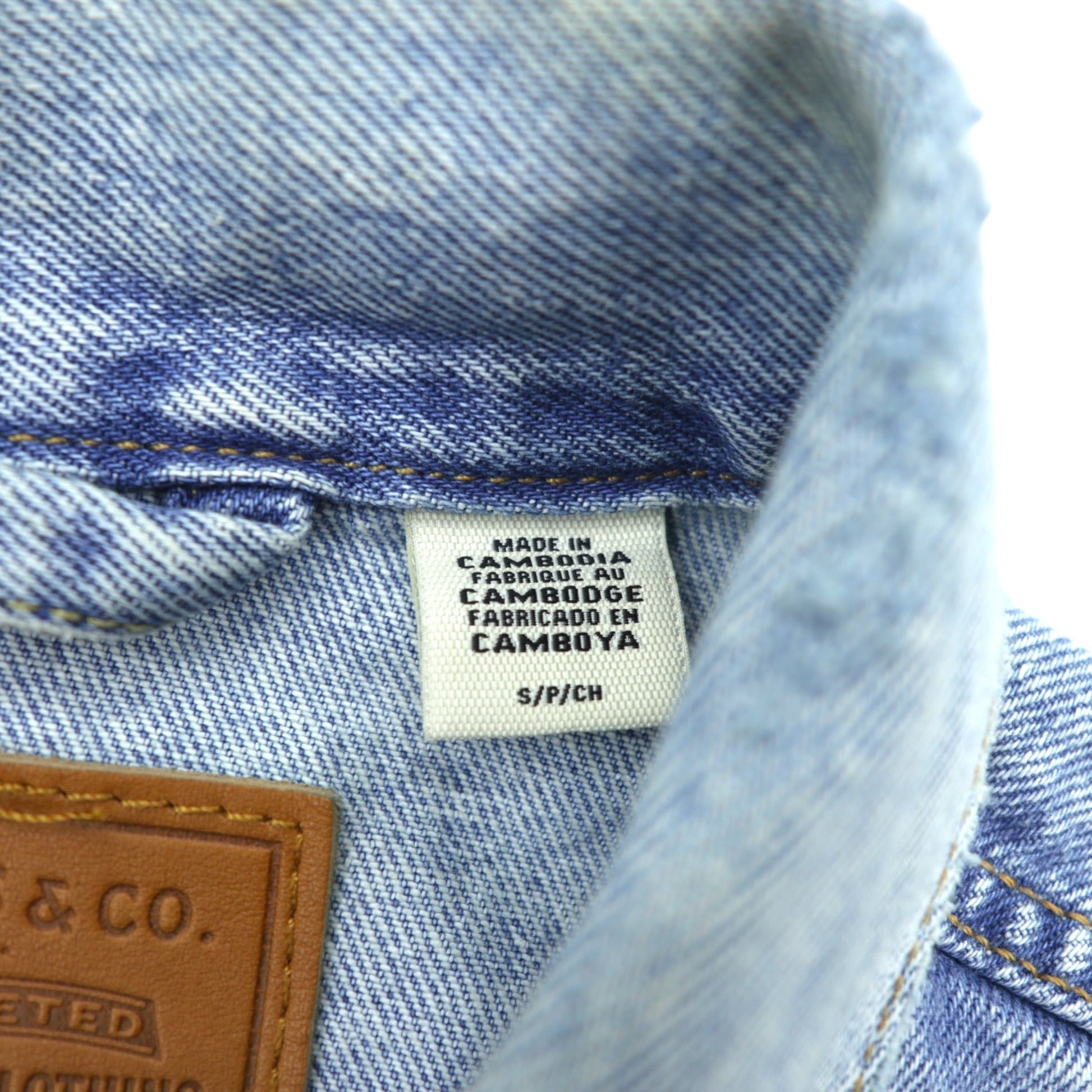 Levi's 1st タイプ 大戦モデル ビッグE デニムジャケット Gジャン S ビッグサイズ シンチバック TYPE 1 A3174-0006 LIGHT WASH ダメージ加工 ダブルプリーツ リラックスフィット レザーパッチ