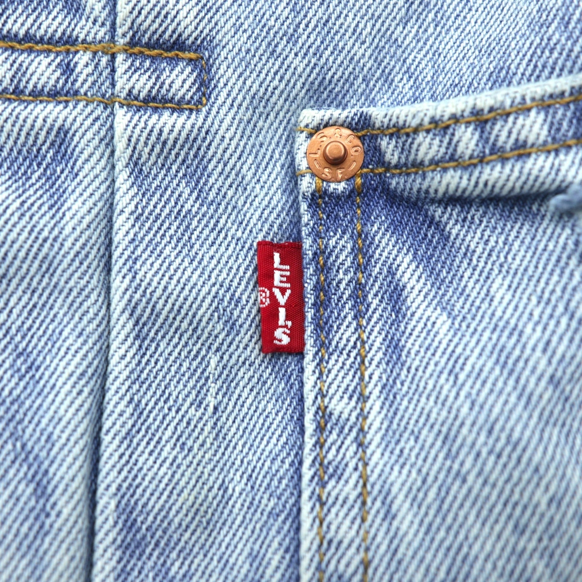 Levi's 1st タイプ 大戦モデル ビッグE デニムジャケット Gジャン S ビッグサイズ シンチバック TYPE 1 A3174-0006 LIGHT WASH ダメージ加工 ダブルプリーツ リラックスフィット レザーパッチ