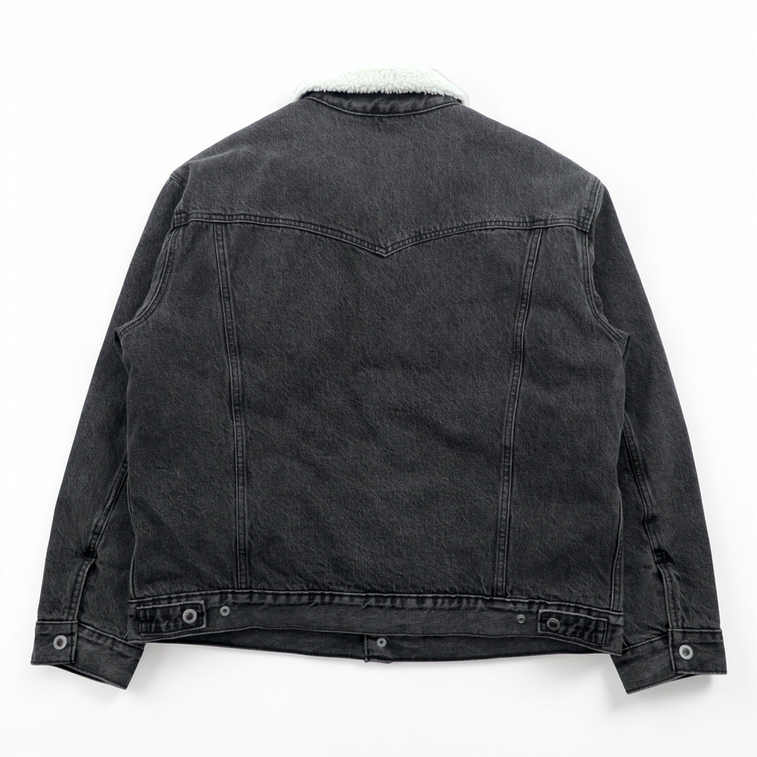 Levi's シェルパ トラッカージャケット 裏ボア デニムジャケット Gジャン M ビッグサイズ Silver Tab シルバータブ A3180-0005