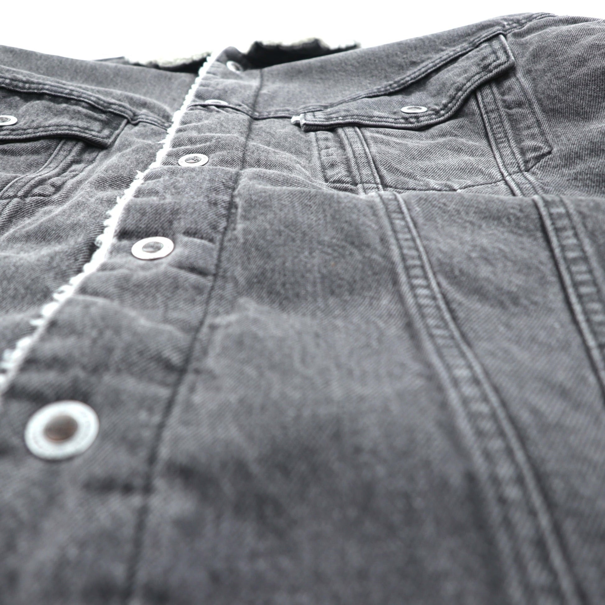Levi's シェルパ トラッカージャケット 裏ボア デニムジャケット Gジャン M ビッグサイズ Silver Tab シルバータブ A3180-0005
