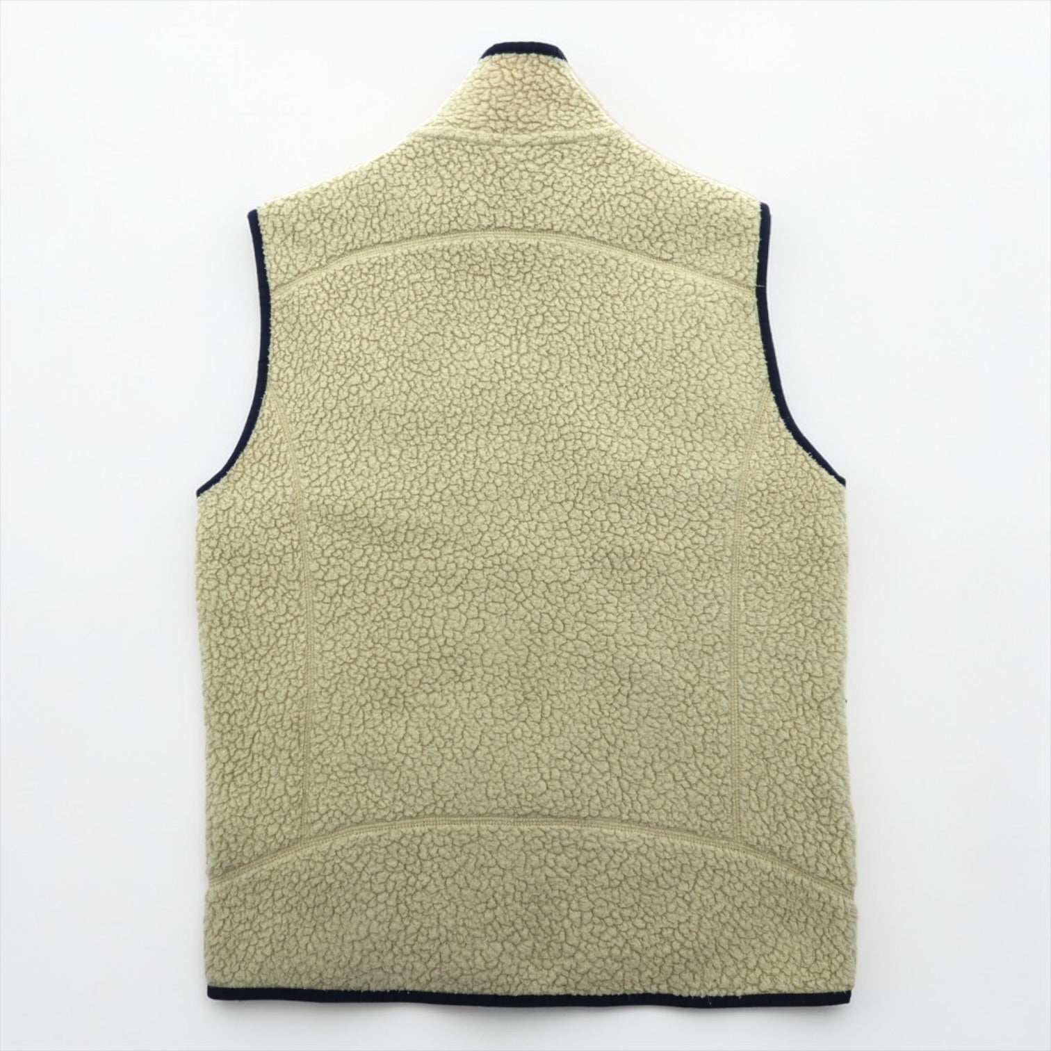Patagonia レトロ パイル フリースベスト Retro Pile Fleece Vest S ナチュラル ベージュ フルジップ 22820