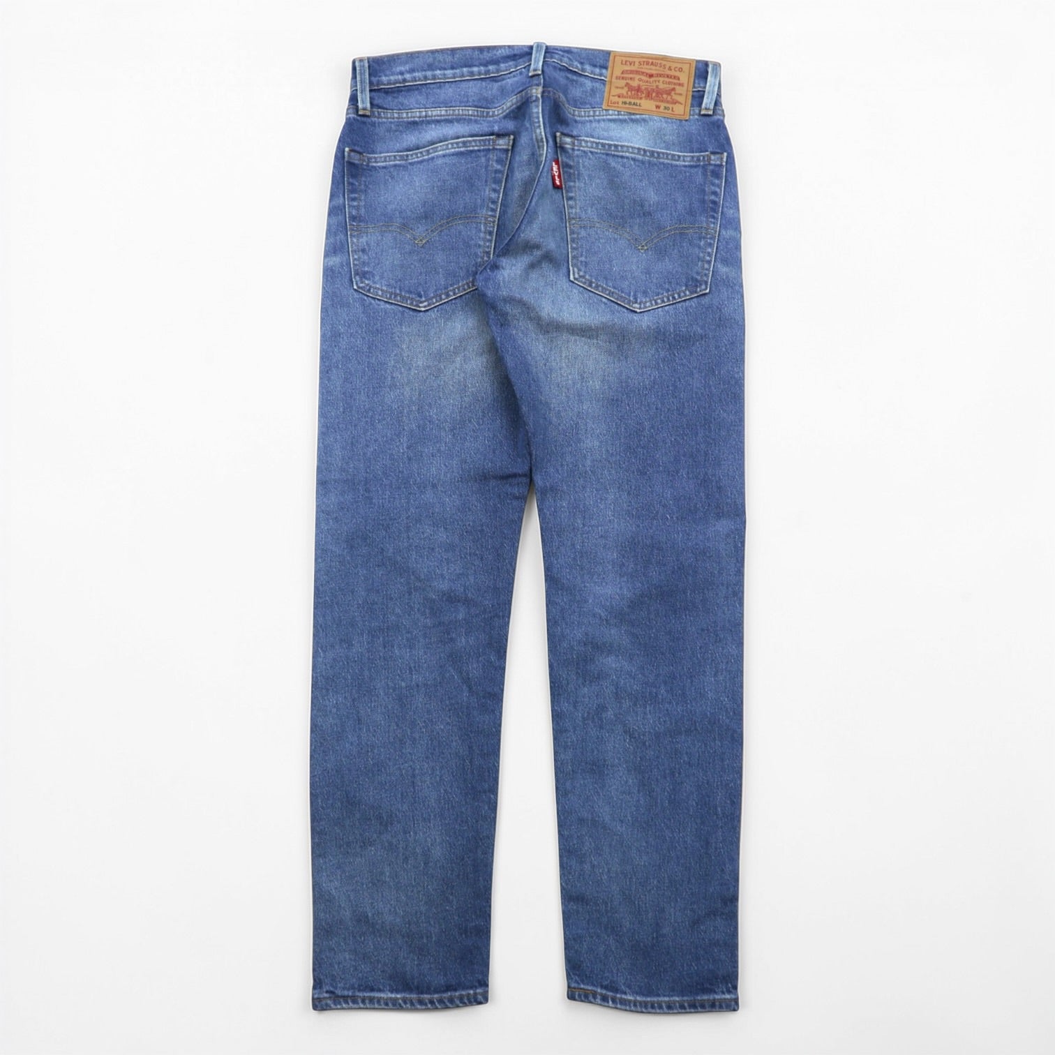 Levi's ビッグE Hi-Ball Roll テーパード デニムパンツ ジーンズ M インディゴ Game Point 57783-0025 ストレッチ