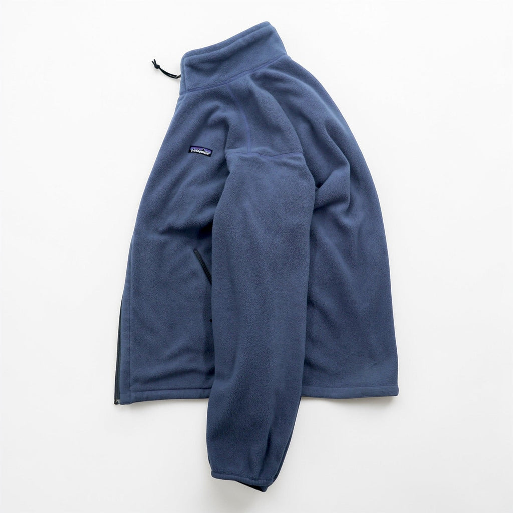 Patagonia 90年代 USA製 シンチラ SYNCHILLA フリースジャケット ウィンドプルーフジャケット M ブルー ドローコード ビッグサイズ