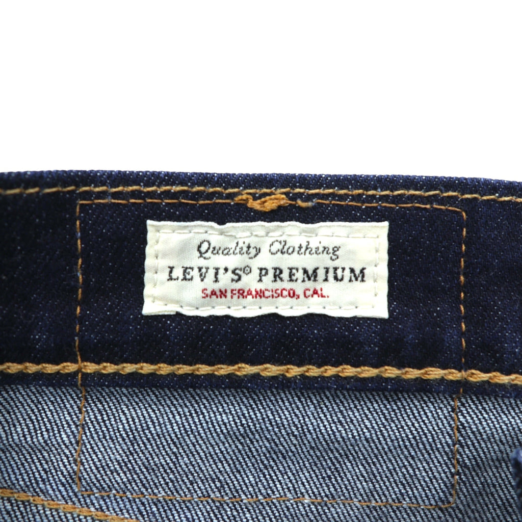 Levi's ビッグE 511 スリムフィット ストレッチ デニムパンツ ジーンズ S インディゴ レザーパッチ PREMIUM 04511-2406