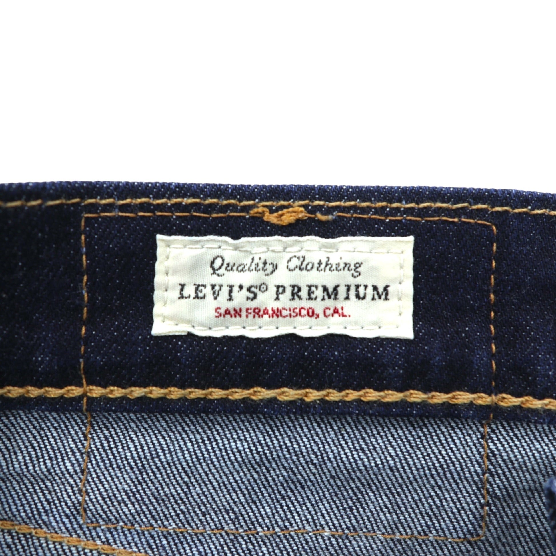 Levi's ビッグE 511 スリムフィット ストレッチ デニムパンツ ジーンズ S インディゴ レザーパッチ PREMIUM 04511-2406