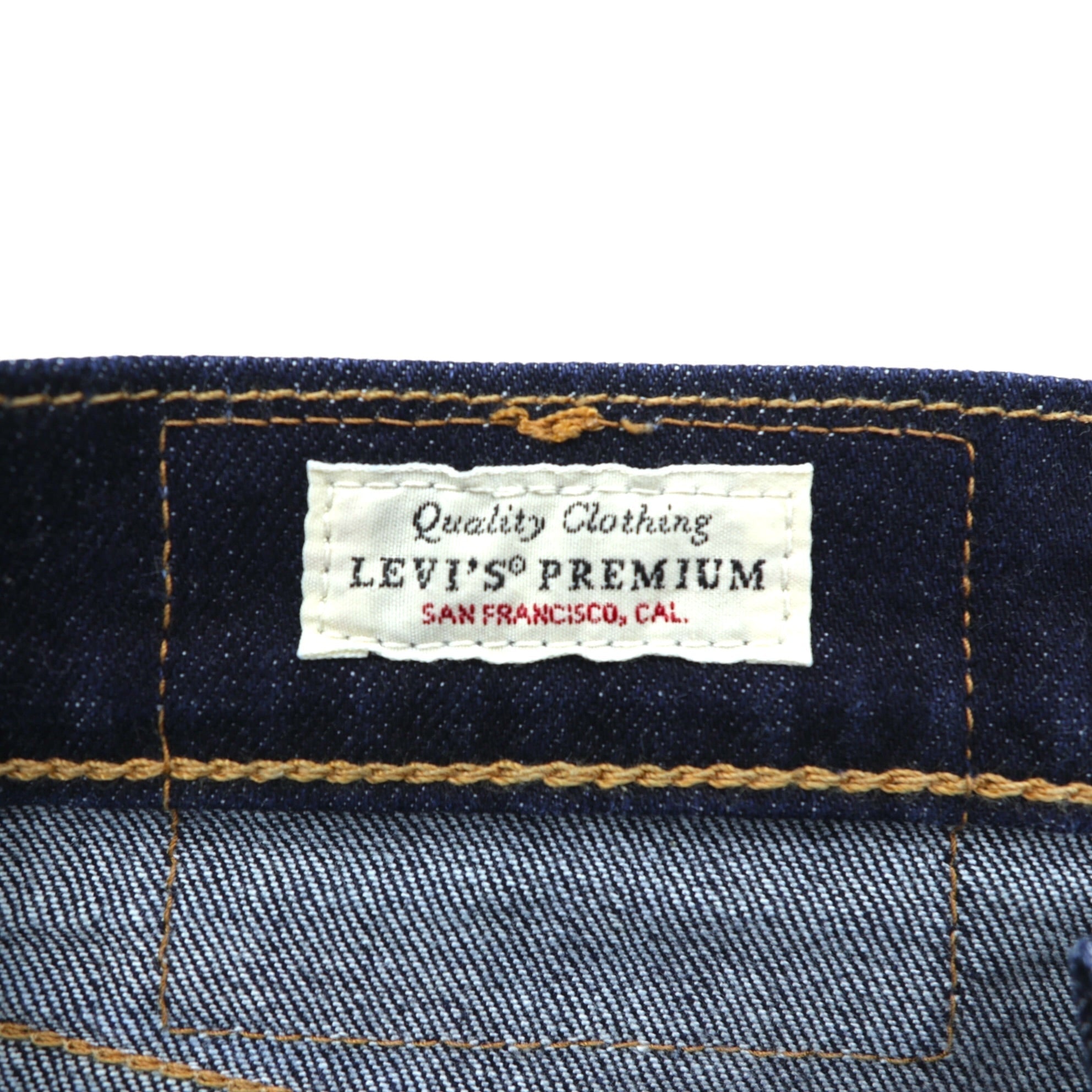 Levi's ビッグE 511 スリムフィット ストレッチ デニムパンツ ジーンズ S インディゴ レザーパッチ PREMIUM 04511-2406