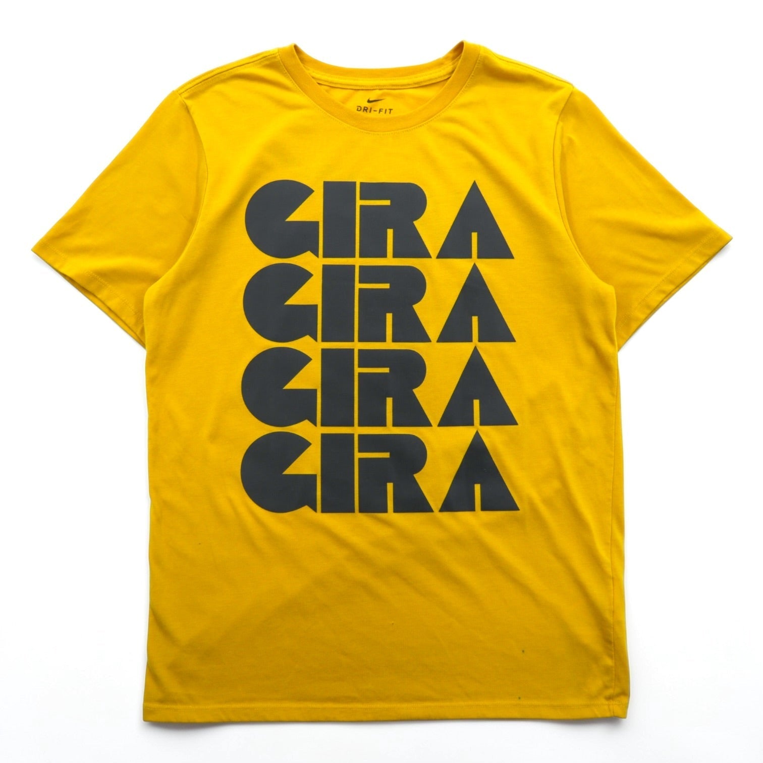 GYAKUSOU (NIKE × UNDERCOVER)  ショートスリーブ Dri-FIT Tシャツ M イエロー GIRA ランニングシャツ CJ7827-793