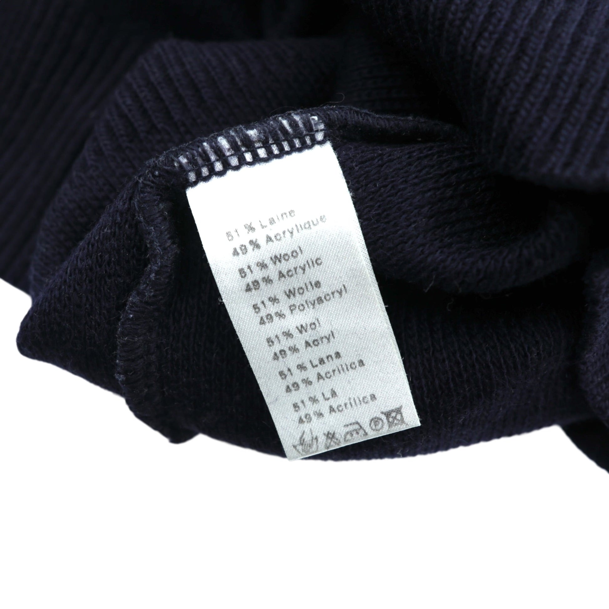 CHEMISE LACOSTE 80年代 フランス製 ヴィンテージ Vネック ニット セーター L フレンチラコステ