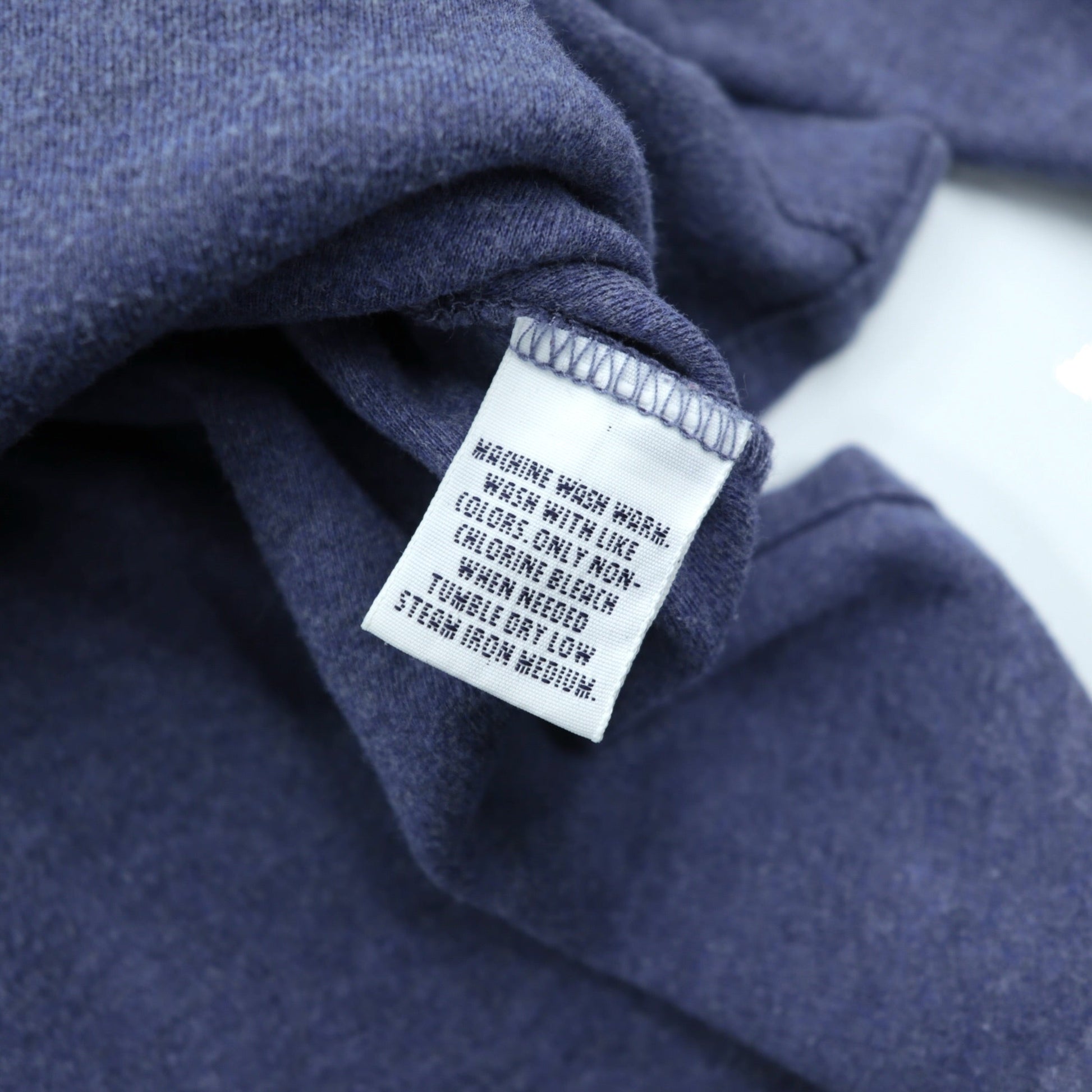 Polo Ralph Lauren 90年代 長袖 ポロシャツ ラガーシャツ 2XL ブルー スモールポニー ロゴ 刺繍 ペルー製