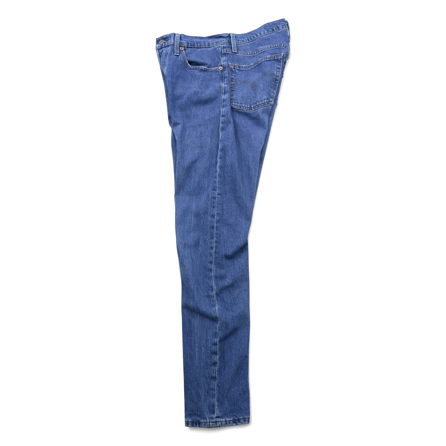 Levi's 501 ビッグE デニムパンツ ジーンズ L インディゴ CROP JAZZ POP レザーパッチ ボタンフライ PREMIUM トルコ製 36200-0225