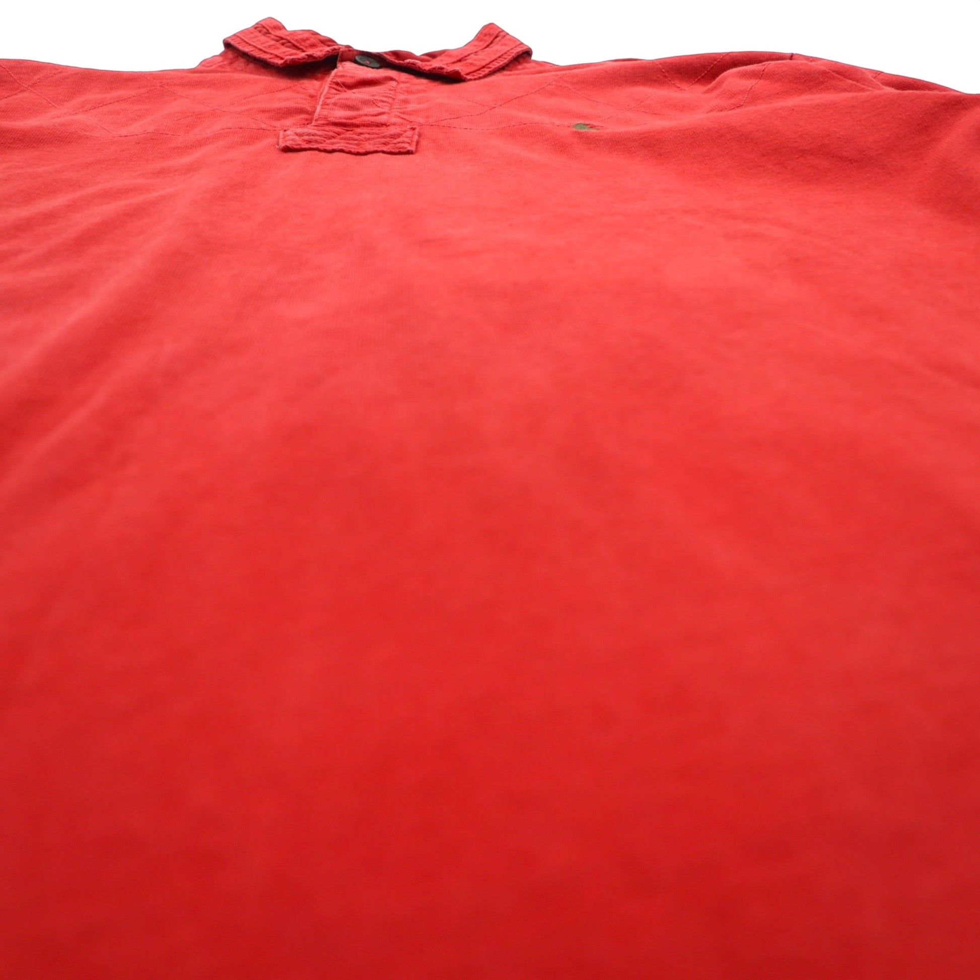 Polo Ralph Lauren 90年代 長袖 ポロシャツ ラガーシャツ XL レッド エルボーパッチ スモールポニー ロゴ 刺繍