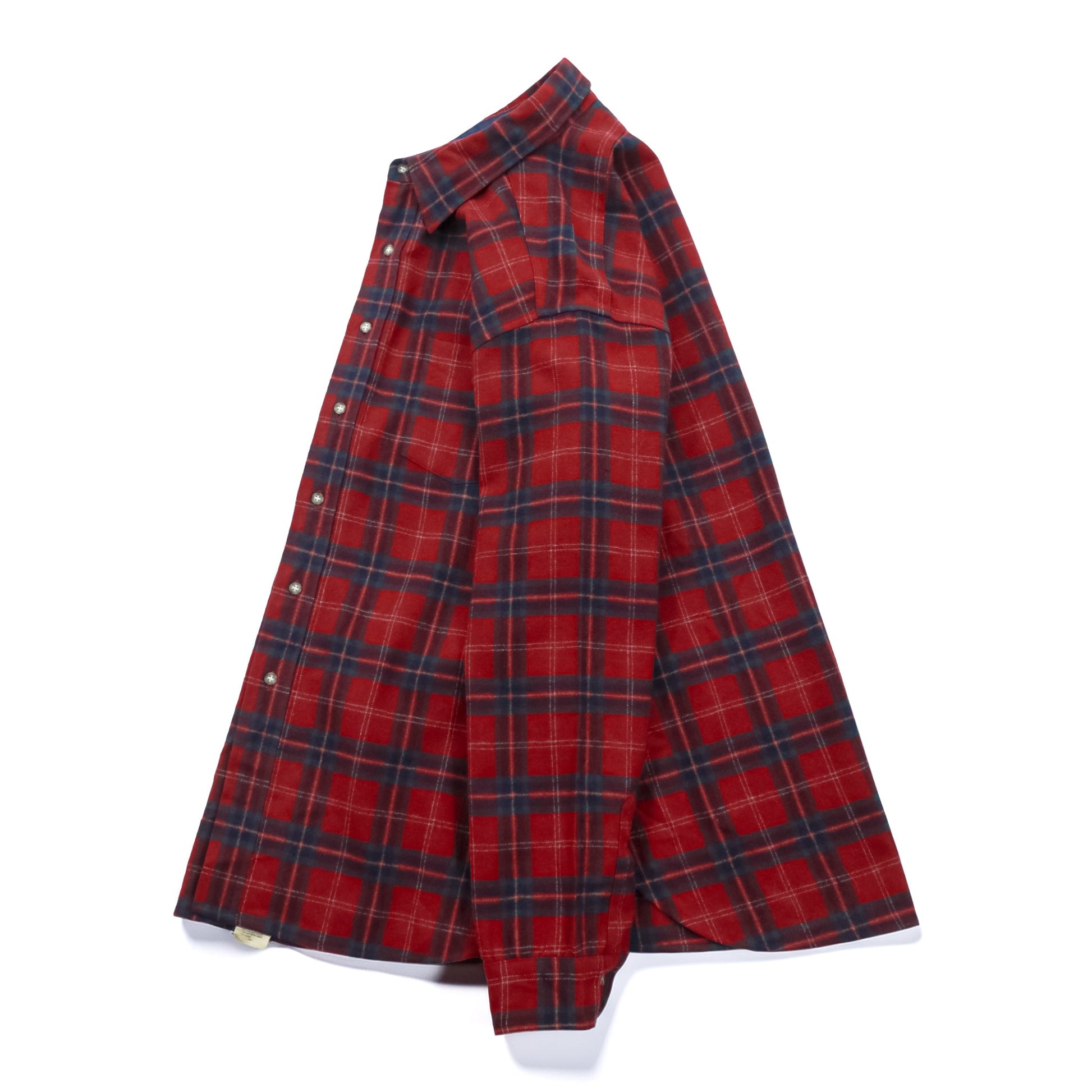PENDLETON 70年代 USA製 ヴィンテージ ウール フランネルシャツ XL チェック 胸ポケット