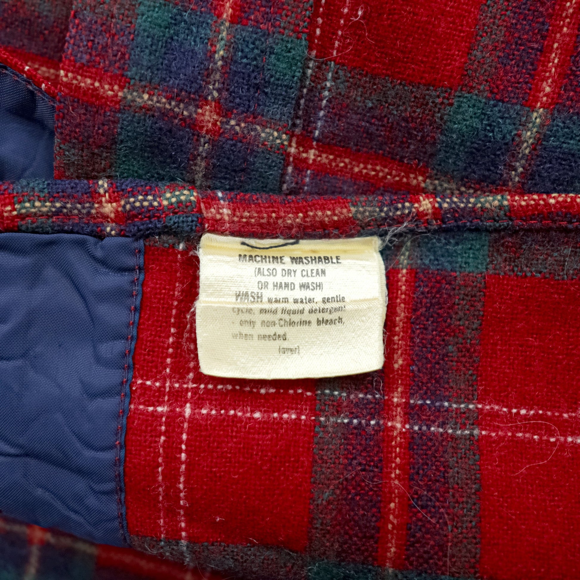 PENDLETON 70年代 USA製 ヴィンテージ ウール フランネルシャツ XL チェック 胸ポケット