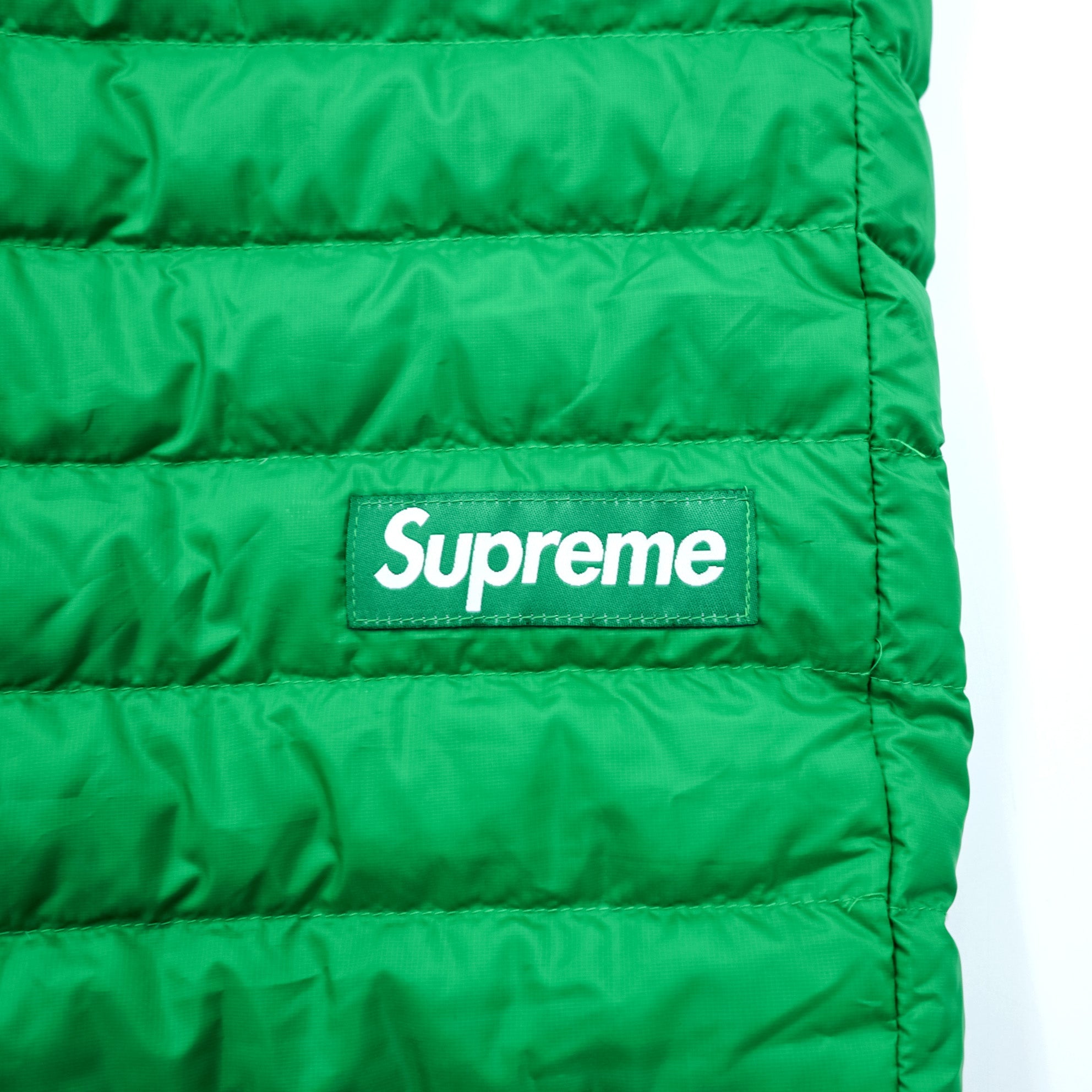 Supreme マイクロダウンパンツ PERTEX Micro Down Pant M グリーン 中綿 キルティング