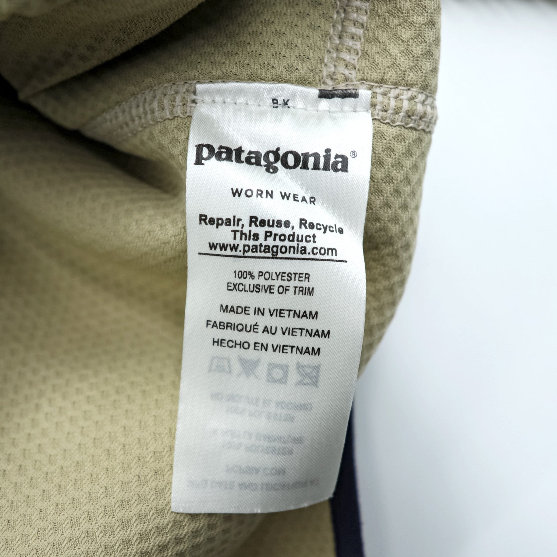 Patagonia クラシック レトロ X Classic Retro-X Fleece フリースジャケット S ナチュラル ネイビー スタンドカラー STY23056 FA17