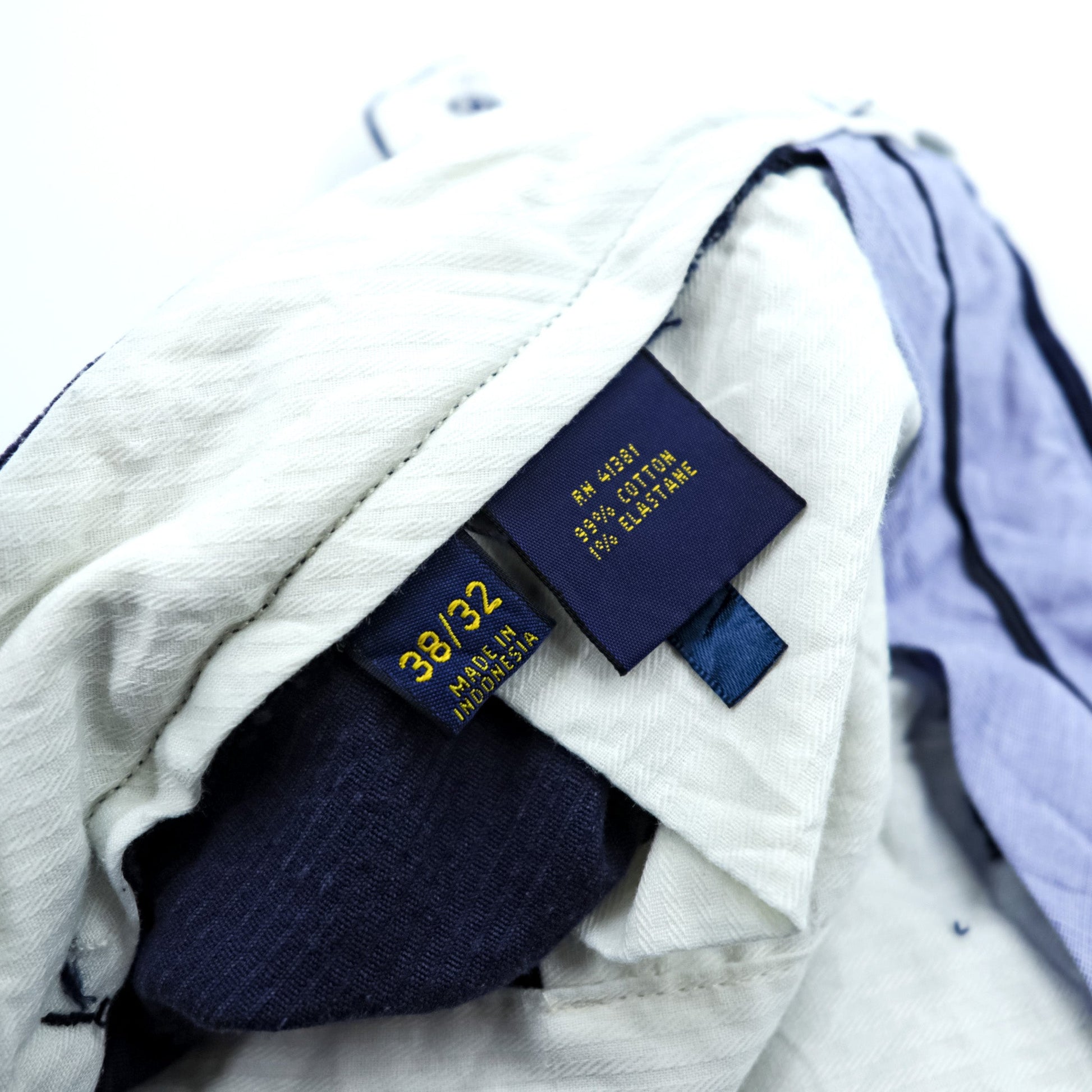 Polo Ralph Lauren コーデュロイ チノパンツ スラックス XL ネイビー CLASSIC FIT