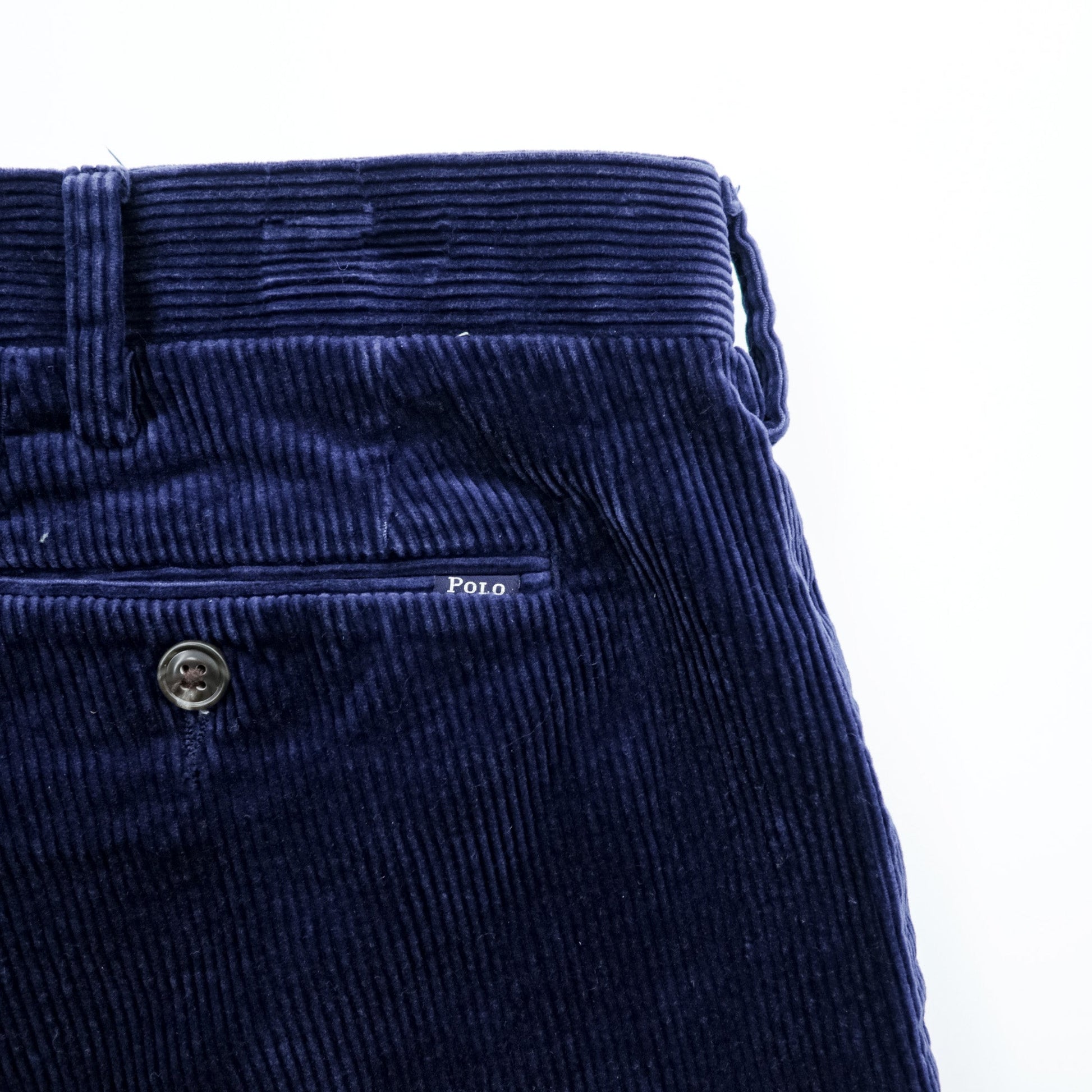 Polo Ralph Lauren コーデュロイ チノパンツ スラックス XL ネイビー CLASSIC FIT