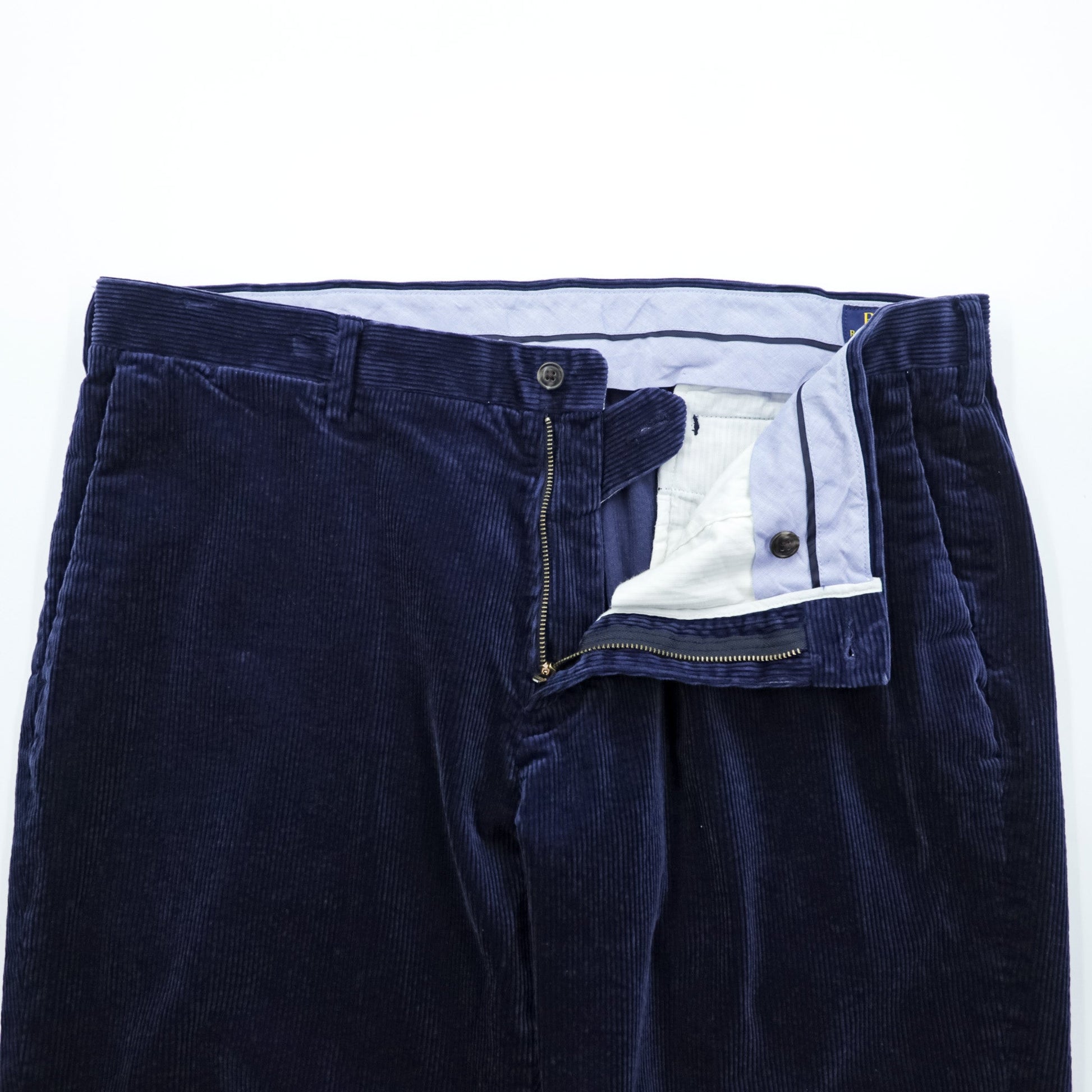 Polo Ralph Lauren コーデュロイ チノパンツ スラックス XL ネイビー CLASSIC FIT