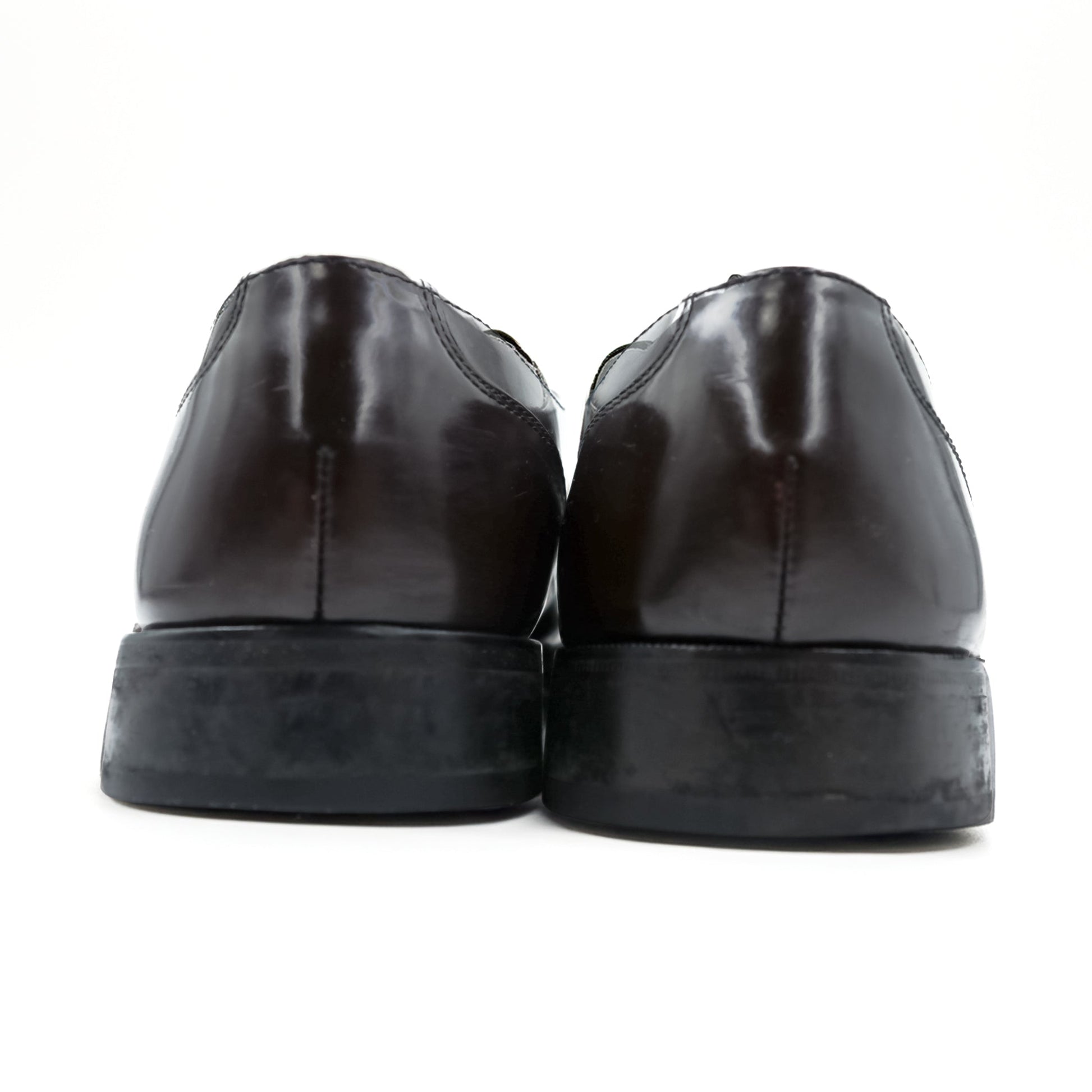FLORSHEIM ストレートチップ ドレスシューズ 26.5cm バーガンディー 内羽根 キャップトゥ 17067-05