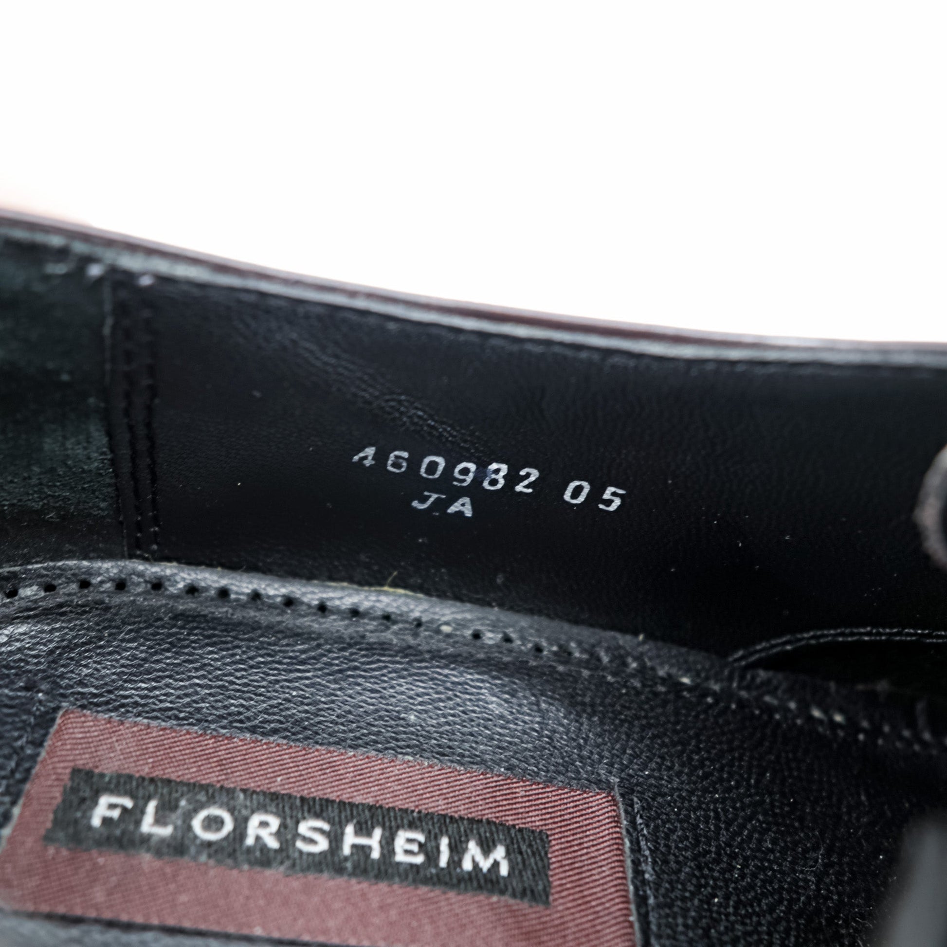 FLORSHEIM ストレートチップ ドレスシューズ 26.5cm バーガンディー 内羽根 キャップトゥ 17067-05