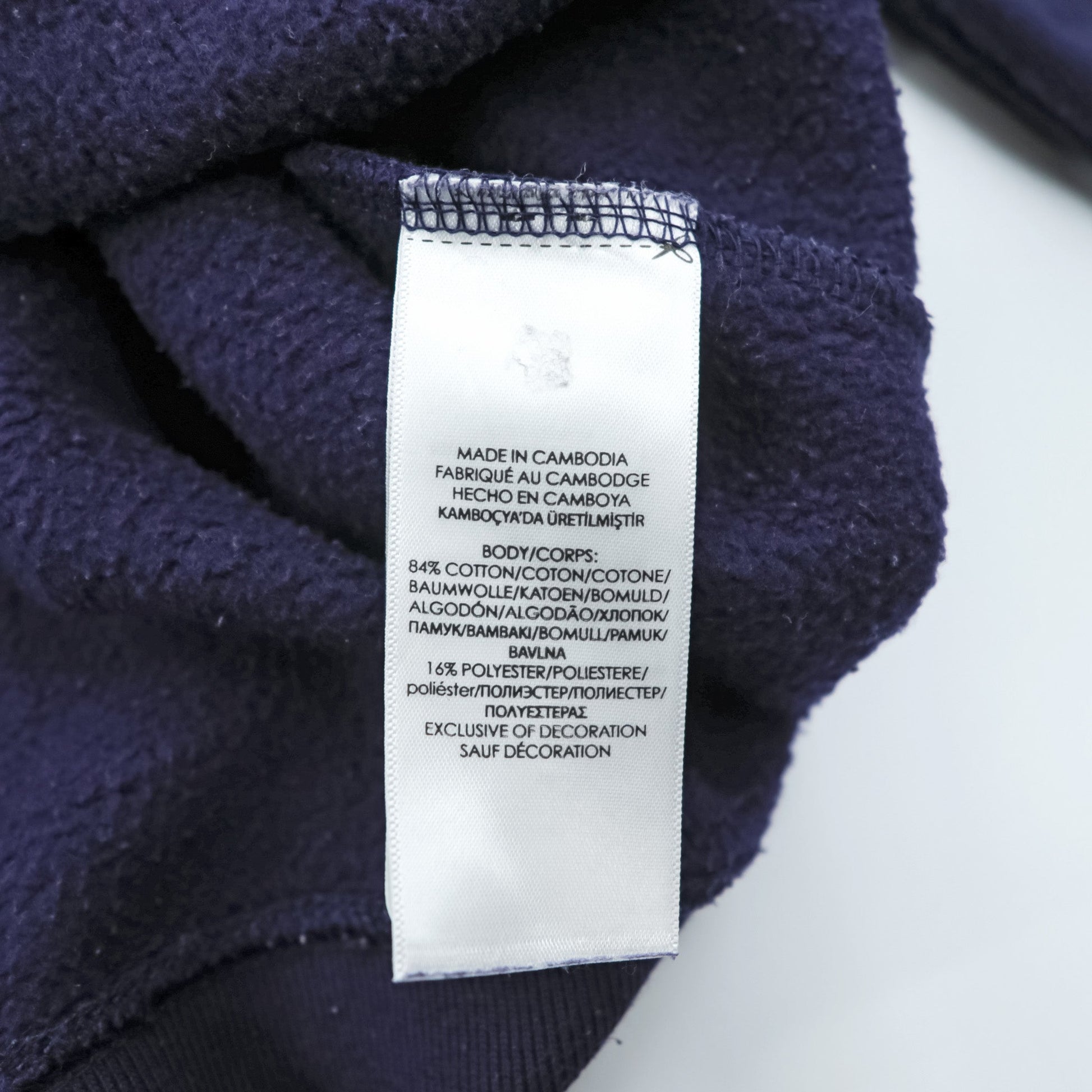 Polo Ralph Lauren 前V スウェット トレーナー XL ネイビー スモールポニー ロゴ 刺繍